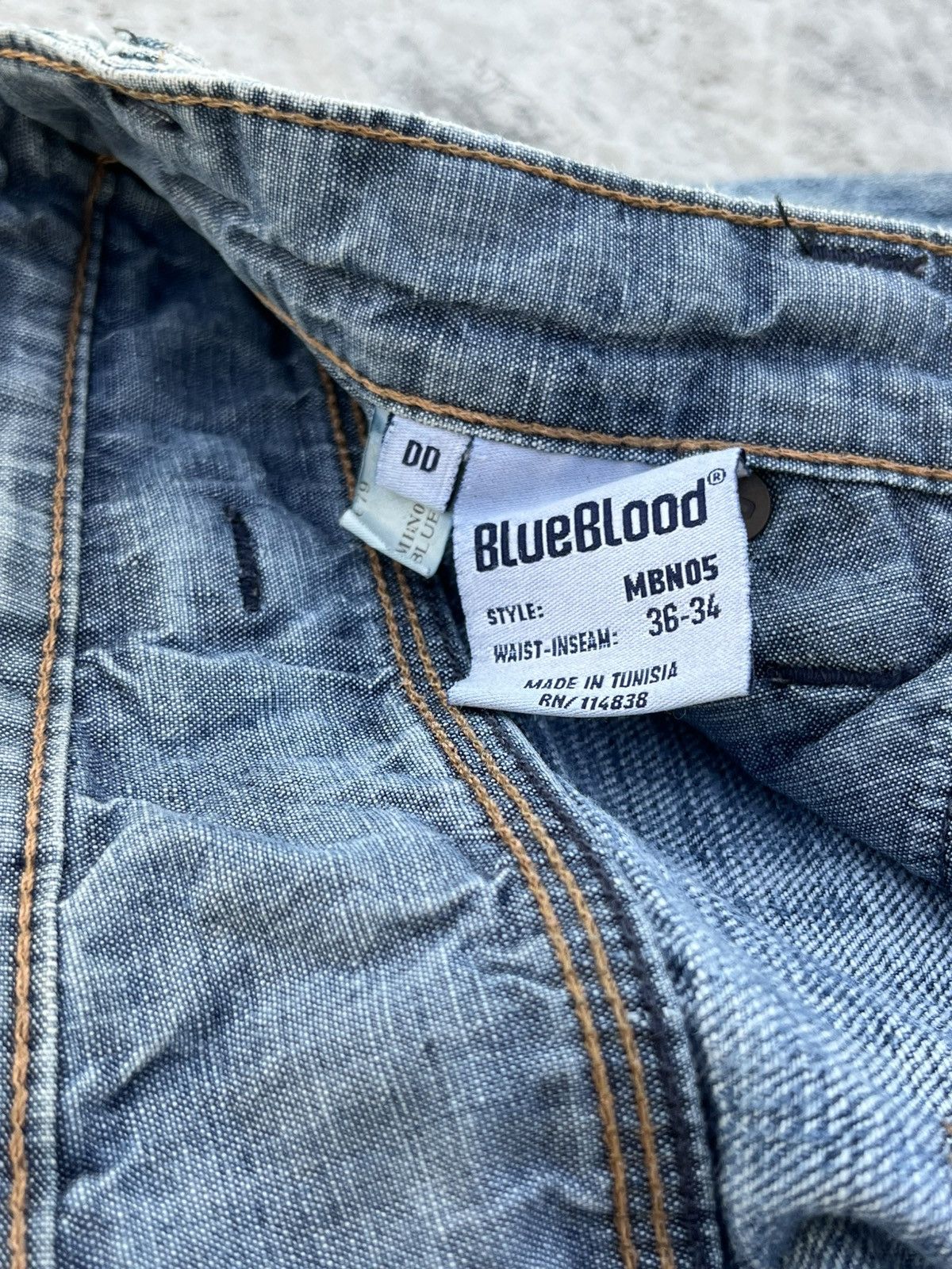 Blue Blood Blue blood y2k vintage denim Size US 36 / EU 52 - 4 Thumbnail
