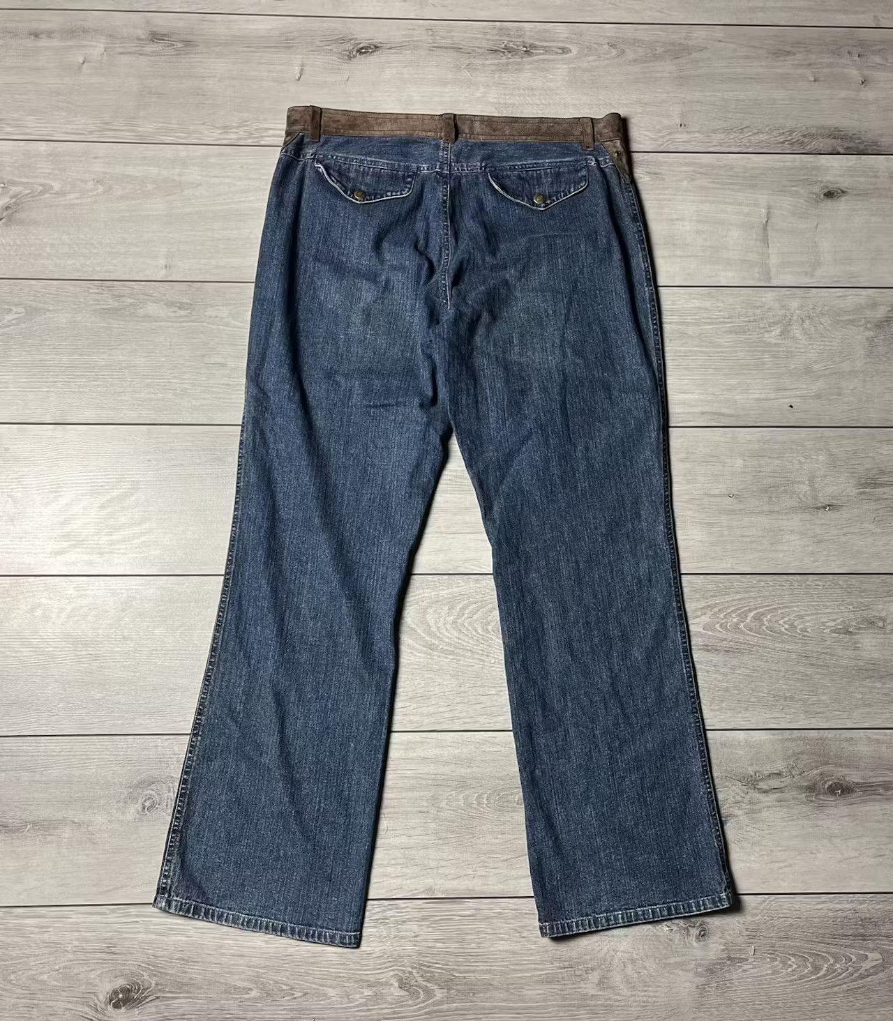 Lauren Ralph Lauren Lauren Jeans co Ralph Lauren denim jeans leather belt Size US 36 / EU 52 - 2 Thumbnail