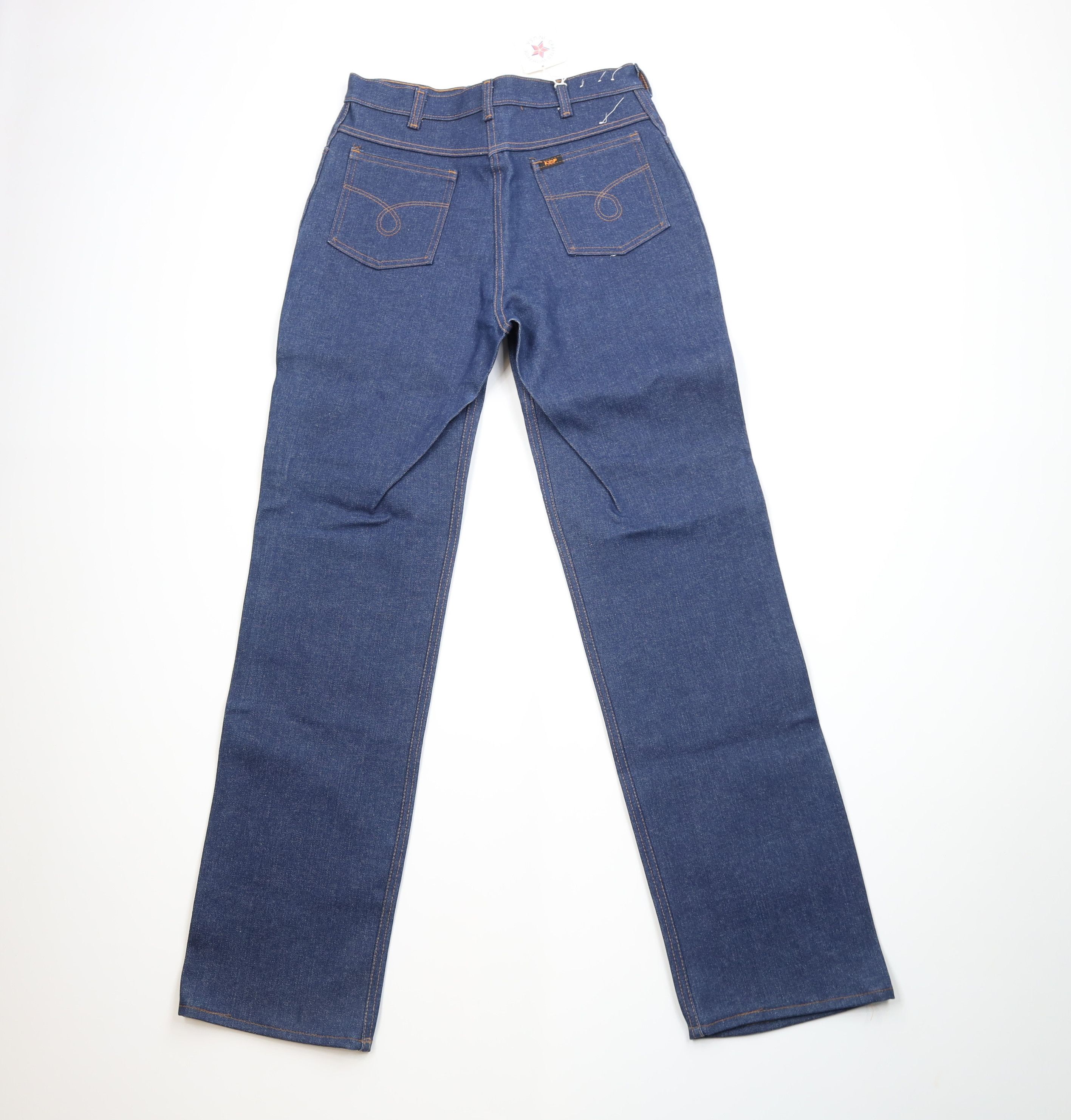 Vintage Deadstock Vintage 70s Streetwear Denim Jeans Indigo USA Size US 30 / EU 46 - 10 Thumbnail
