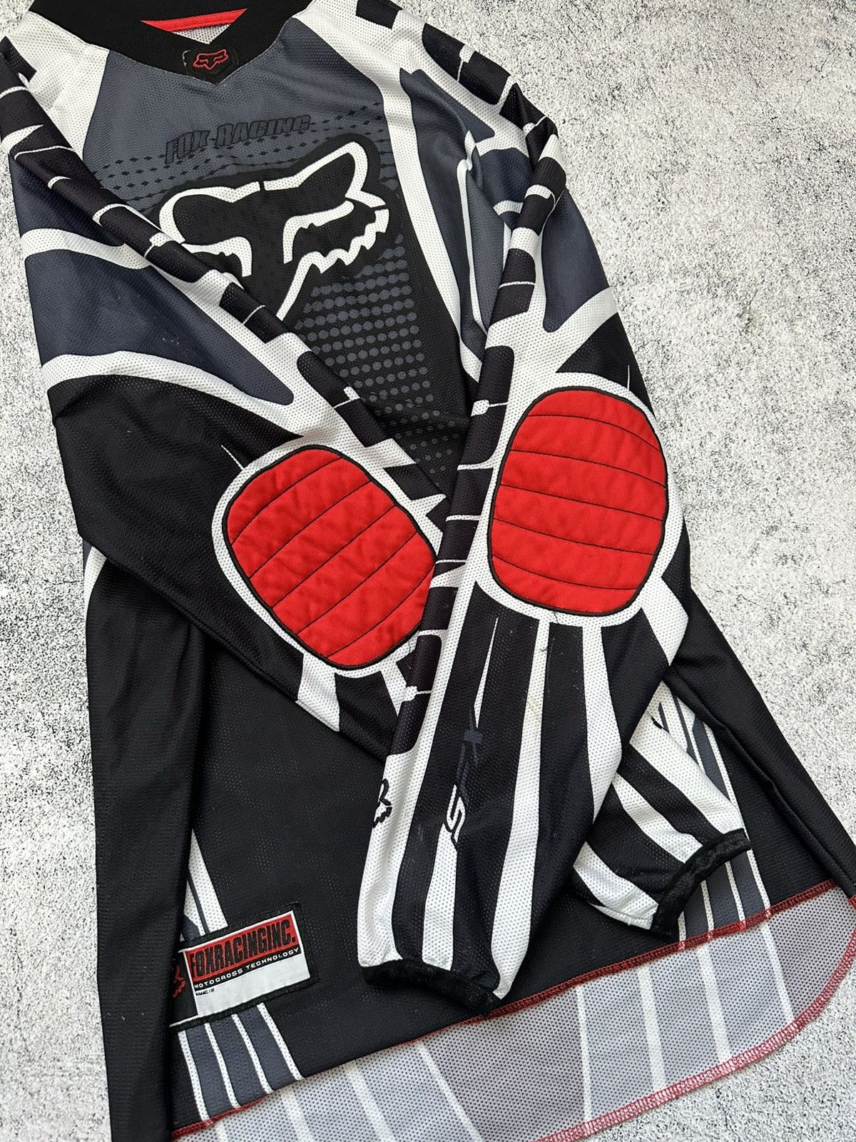Fox Racing Vintage Fox Racing SFX Motocross Jersey Black-White Fit Size US L / EU 52-54 / 3 - 10 Thumbnail