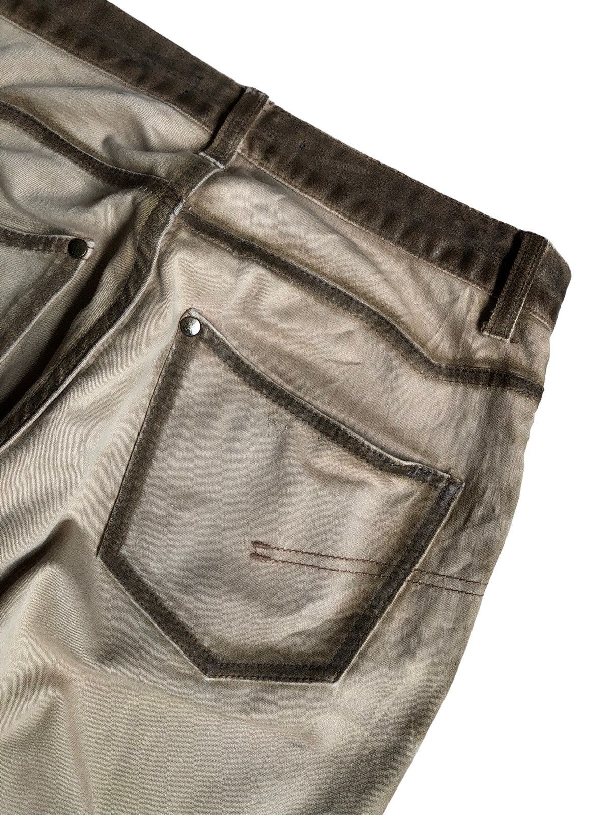 JACKROSE Luv Maison Jack Rose waxed design dirty look pants Size US 30 / EU 46 - 21 Thumbnail