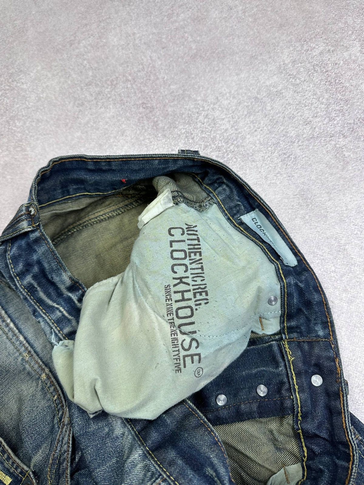 Vintage Vintage Hedi Slimane Style Grunge Y2K Baggy Jeans 34 Size US 34 / EU 50 - 8 Thumbnail