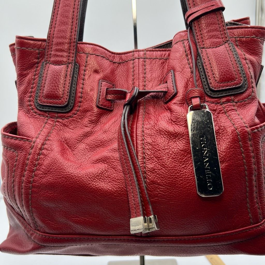 Other Tignanello Soft Italian Leather Three Part purse with Large Bag Charm and branded Hardware Size ONE SIZE - 3 Thumbnail