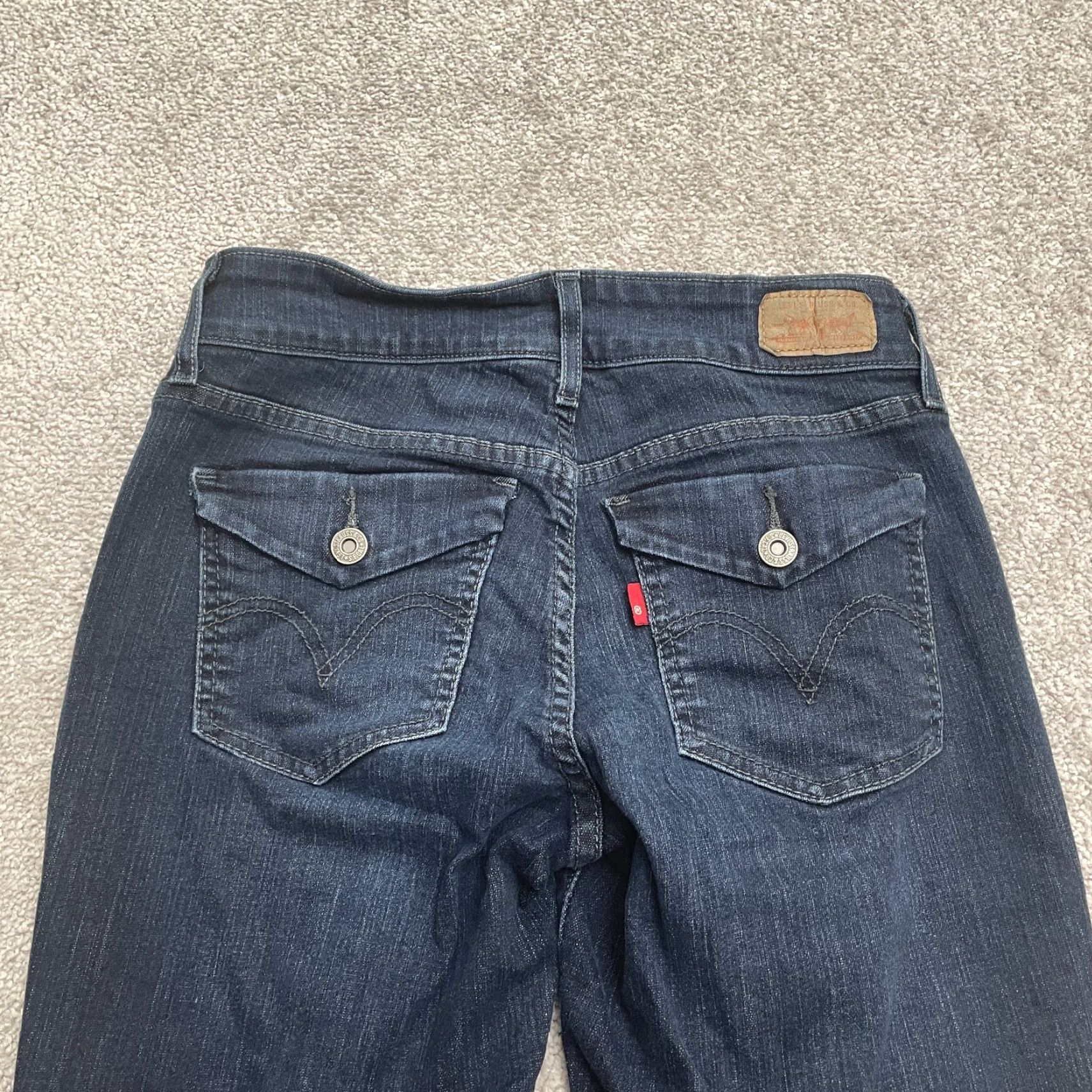 Levi's Levi's Jeans Mid Rise Ankle Skinny Denim Womens 4 Blue Dark Wash 28x24 City USA Classic Size 27" / US 4 / IT 40 - 4 Thumbnail