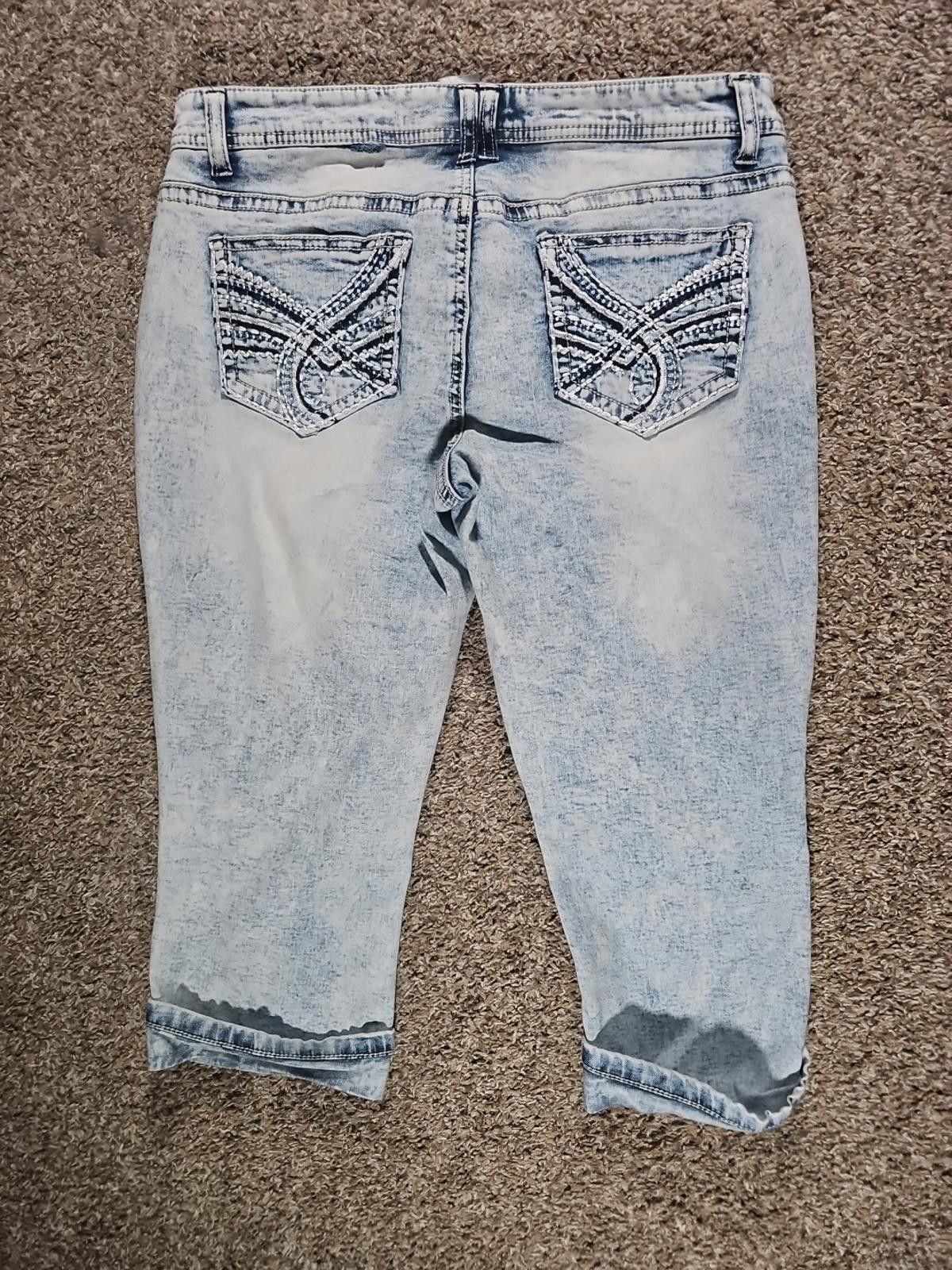 NBDN Nobrandedon NOBO No Boundaries Cuffed Capris 13 Size 30" / US 8 / IT 44 - 6 Thumbnail