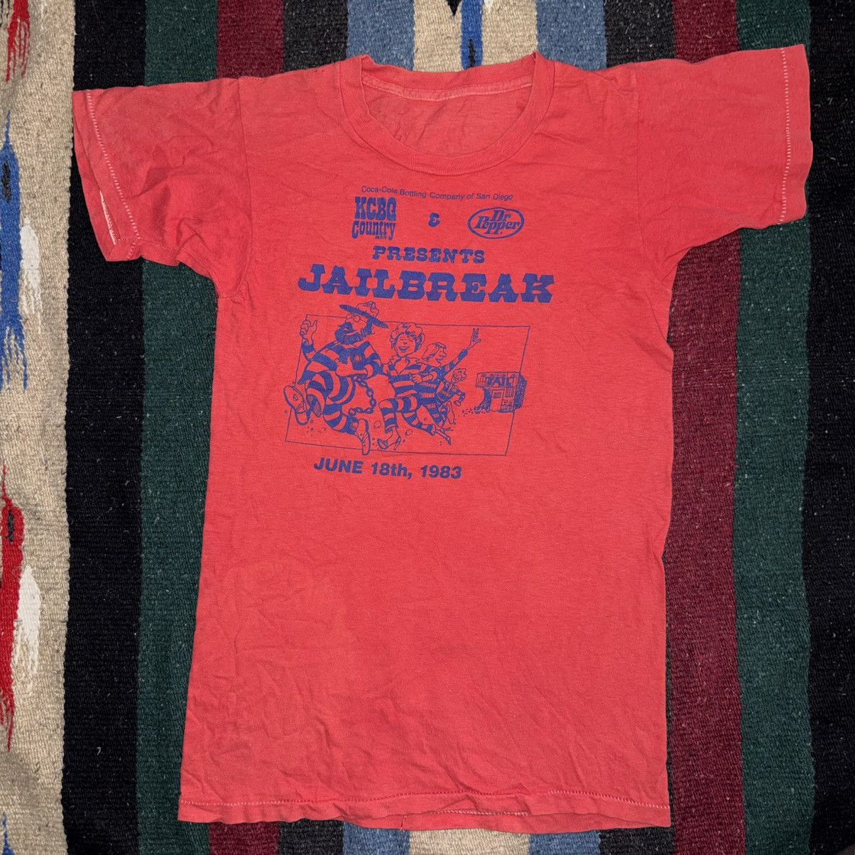 Vintage Vintage 80S JAILBREAK T-Shirt Size US XS / EU 42 / 0 - 1 Thumbnail