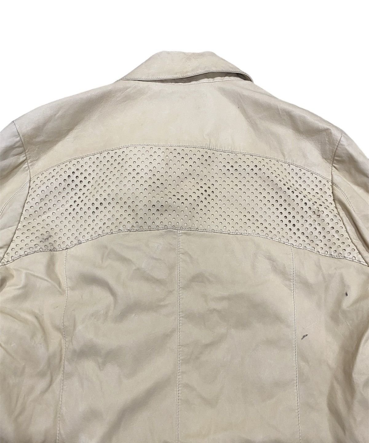 Bottega Veneta LUXURY SOFT LEATHER JACKET BOTTEGA VENETA BEIGE Size US M / EU 48-50 / 2 - 4 Thumbnail