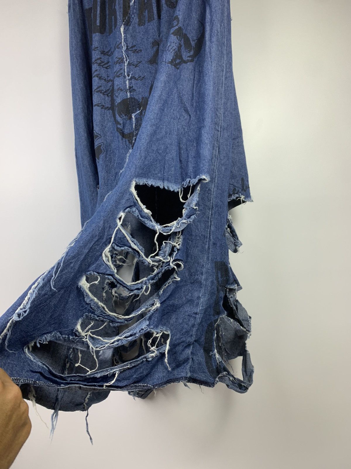 Hysteric Glamour × If Six Was Nine × Japanese Brand M.K.R PUNKS STYLE JAPANESE Size 29" - 7 Thumbnail