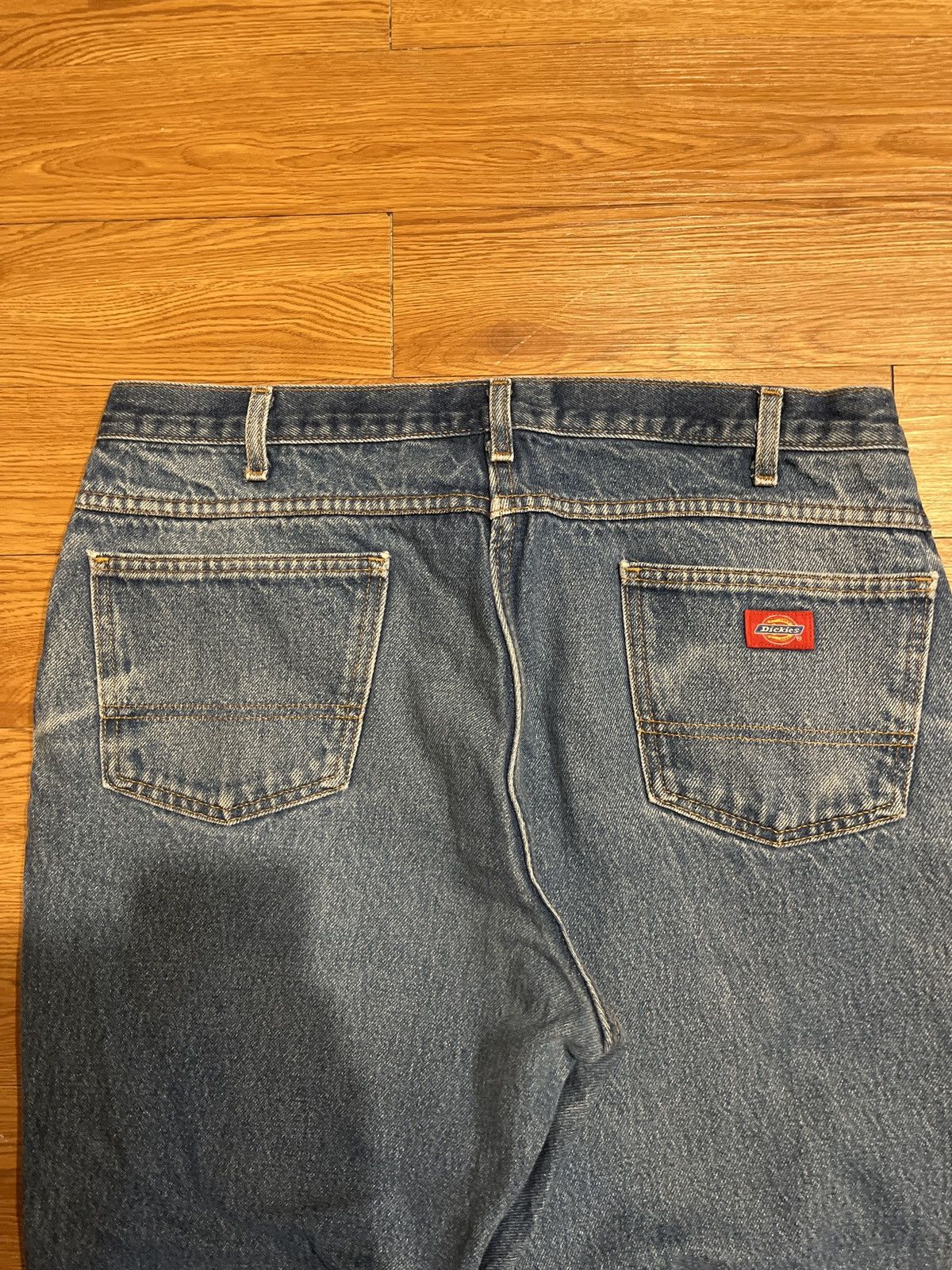 Dickies vintage 90’s baggy dickies thrashed faded work jeans Size US 36 / EU 52 - 3 Thumbnail