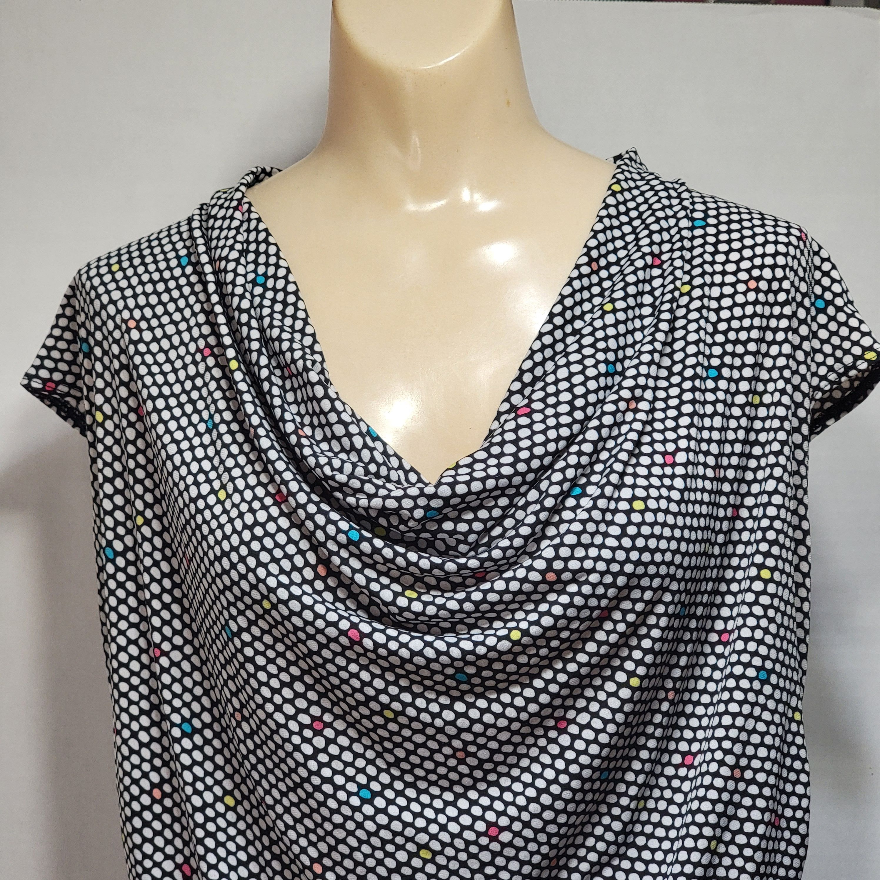 Worthington Worthington No Sleeve Blouse Cowl Neck - Size Petite Medium Size M / US 6-8 / IT 42-44 - 2 Thumbnail