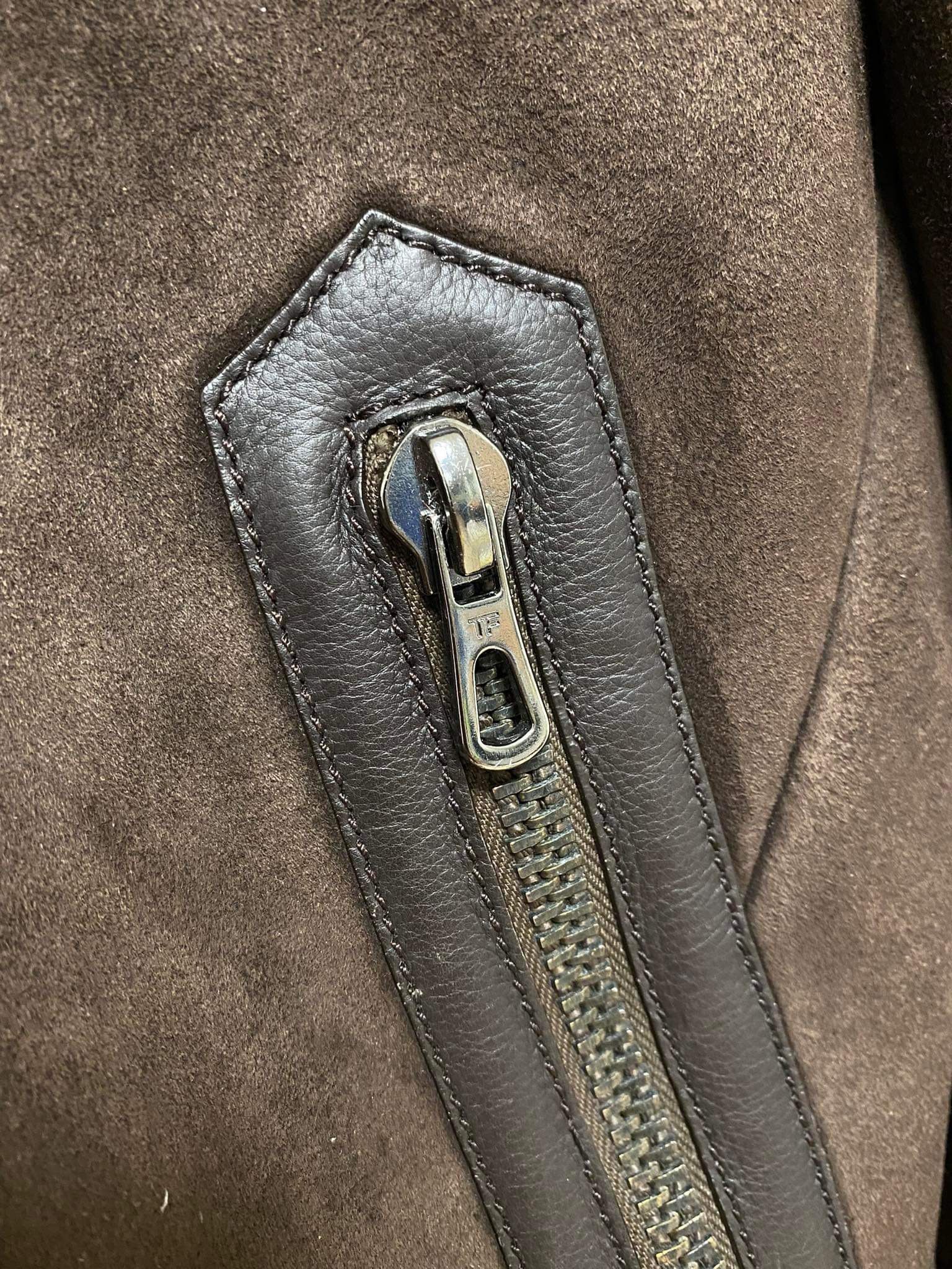 Tom Ford GQ Approved - Shearling Biker Aviation Leather Bomber Jacket Size US L / EU 52-54 / 3 - 21 Thumbnail