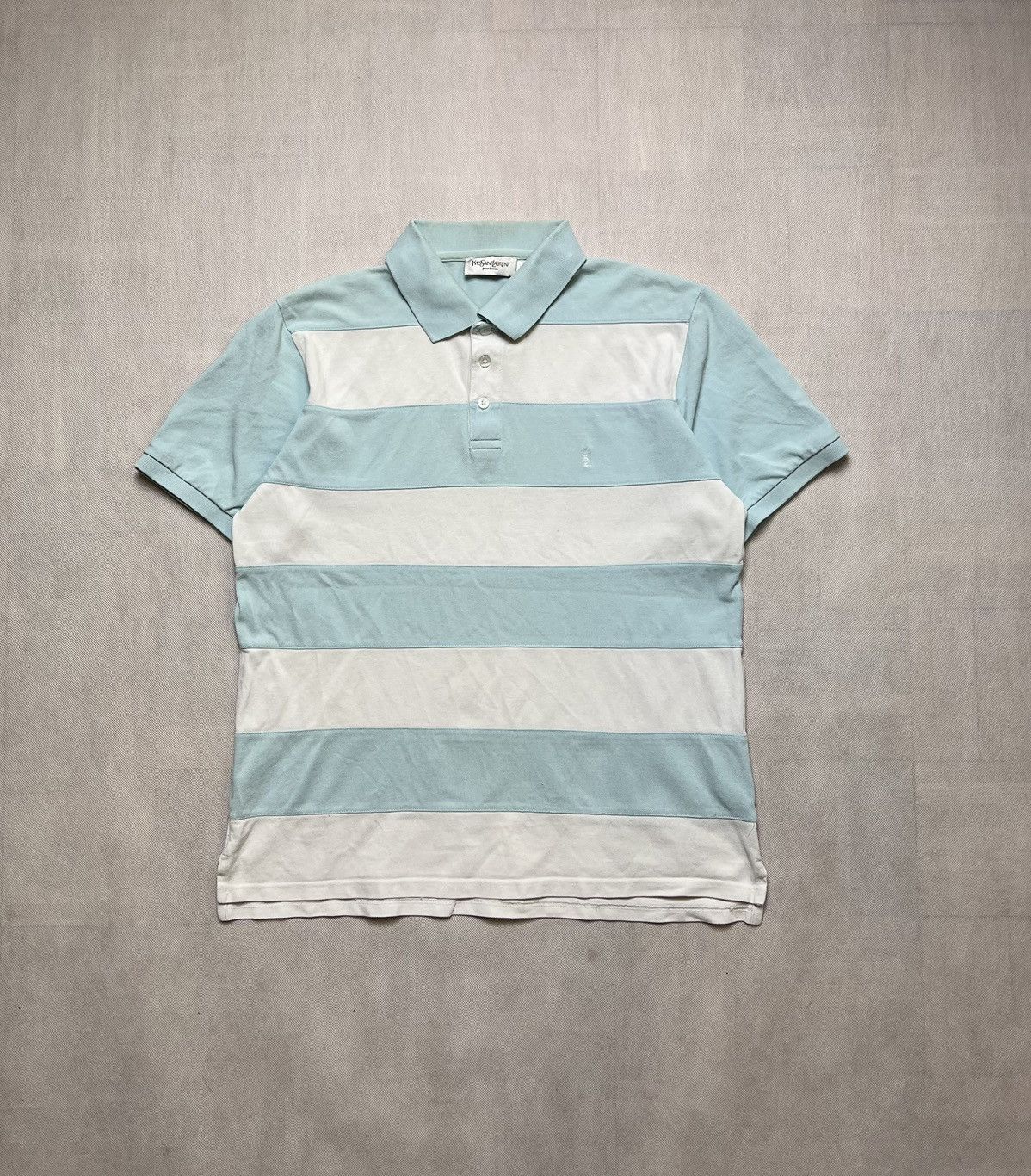 Yves Saint Laurent Polo Shirt Yves Saint Laurent YSL Great Color Size US L / EU 52-54 / 3 - 1 Thumbnail