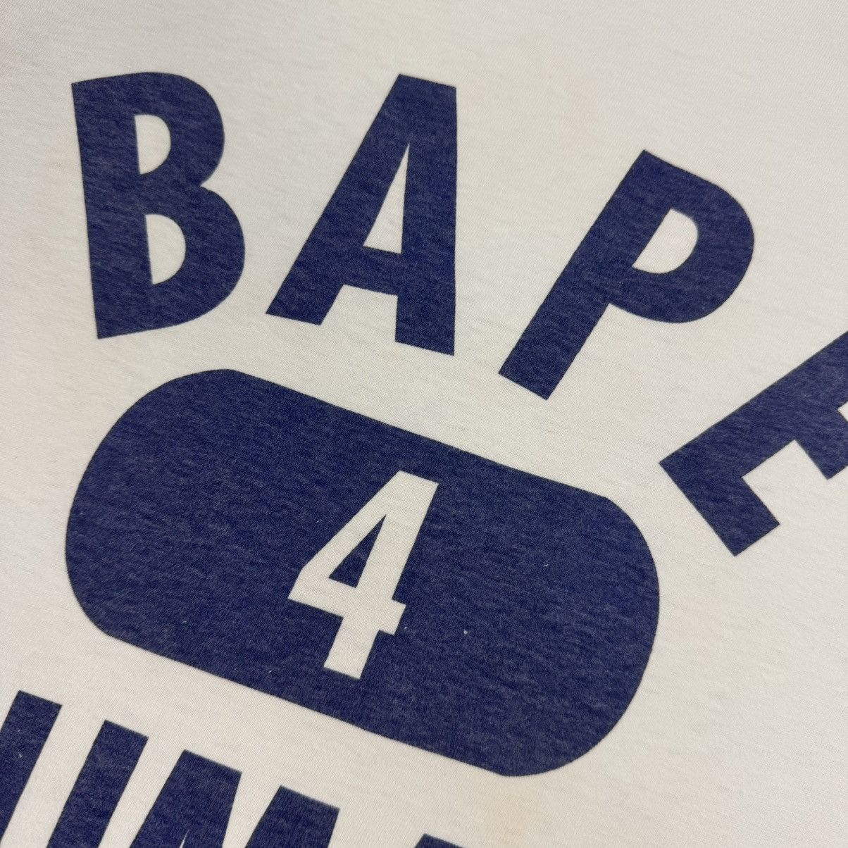 Vintage Vintage Bape 4 Human Rare T-shirt Size US M / EU 48-50 / 2 - 7 Thumbnail