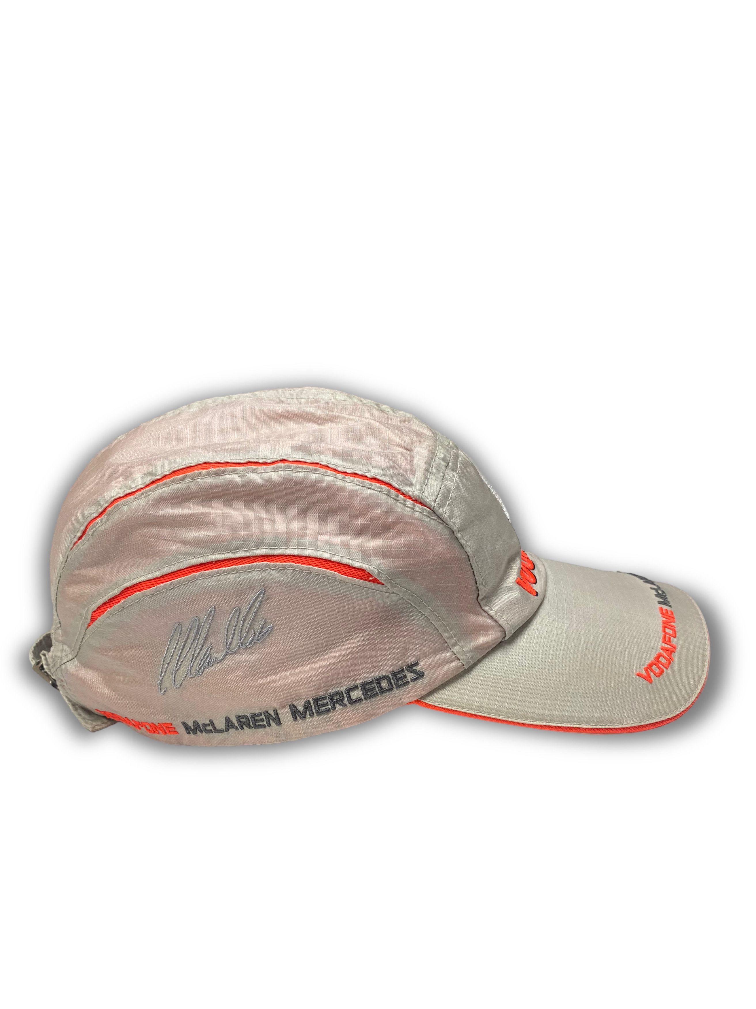 Mercedes-Benz Vintage MERCEDES MCLAREN Grey Nylon Shell 5-Panel Cap M559 Size ONE SIZE - 2 Thumbnail