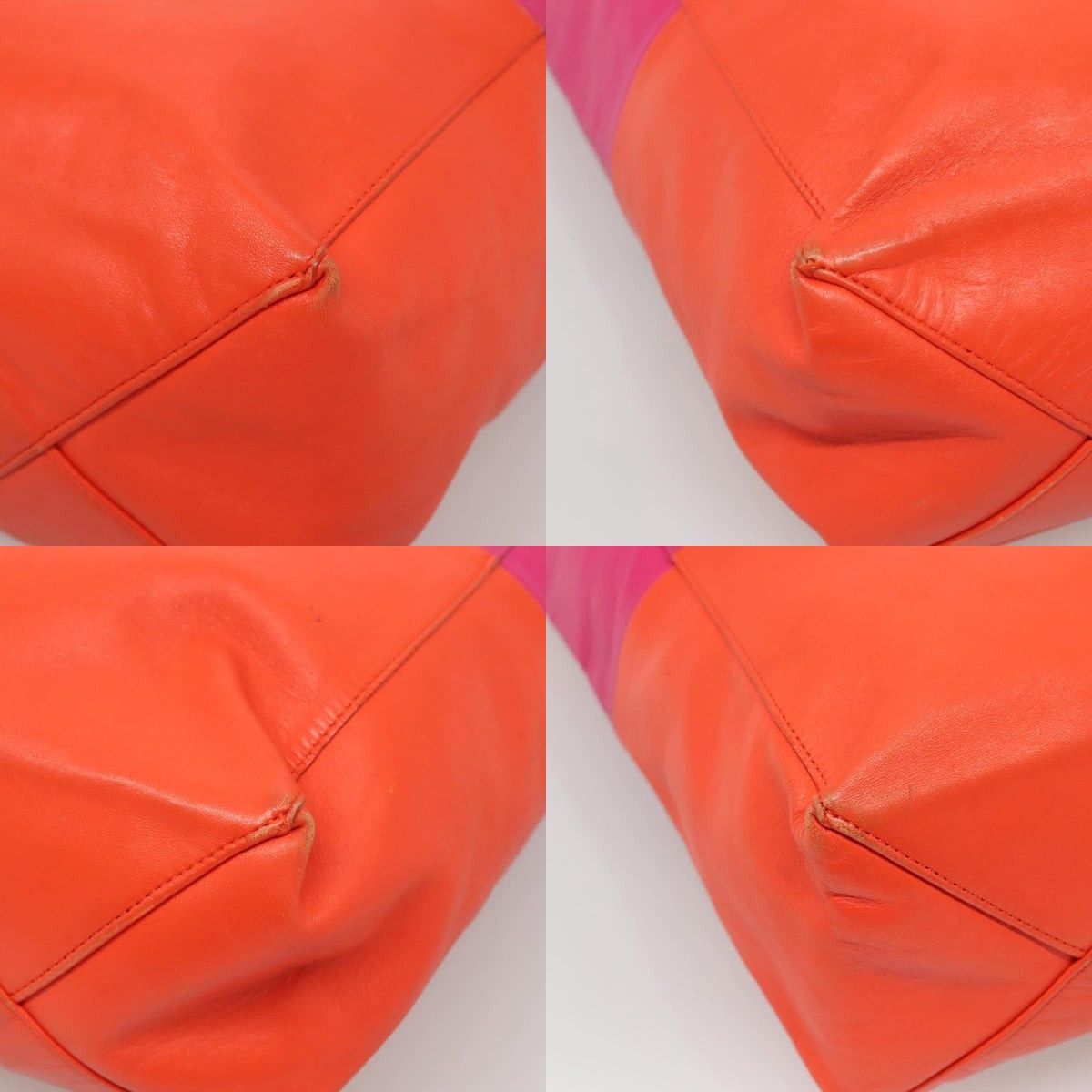 Celine CELINE Tote Bag Leather Pink Gold Size ONE SIZE - 10 Thumbnail