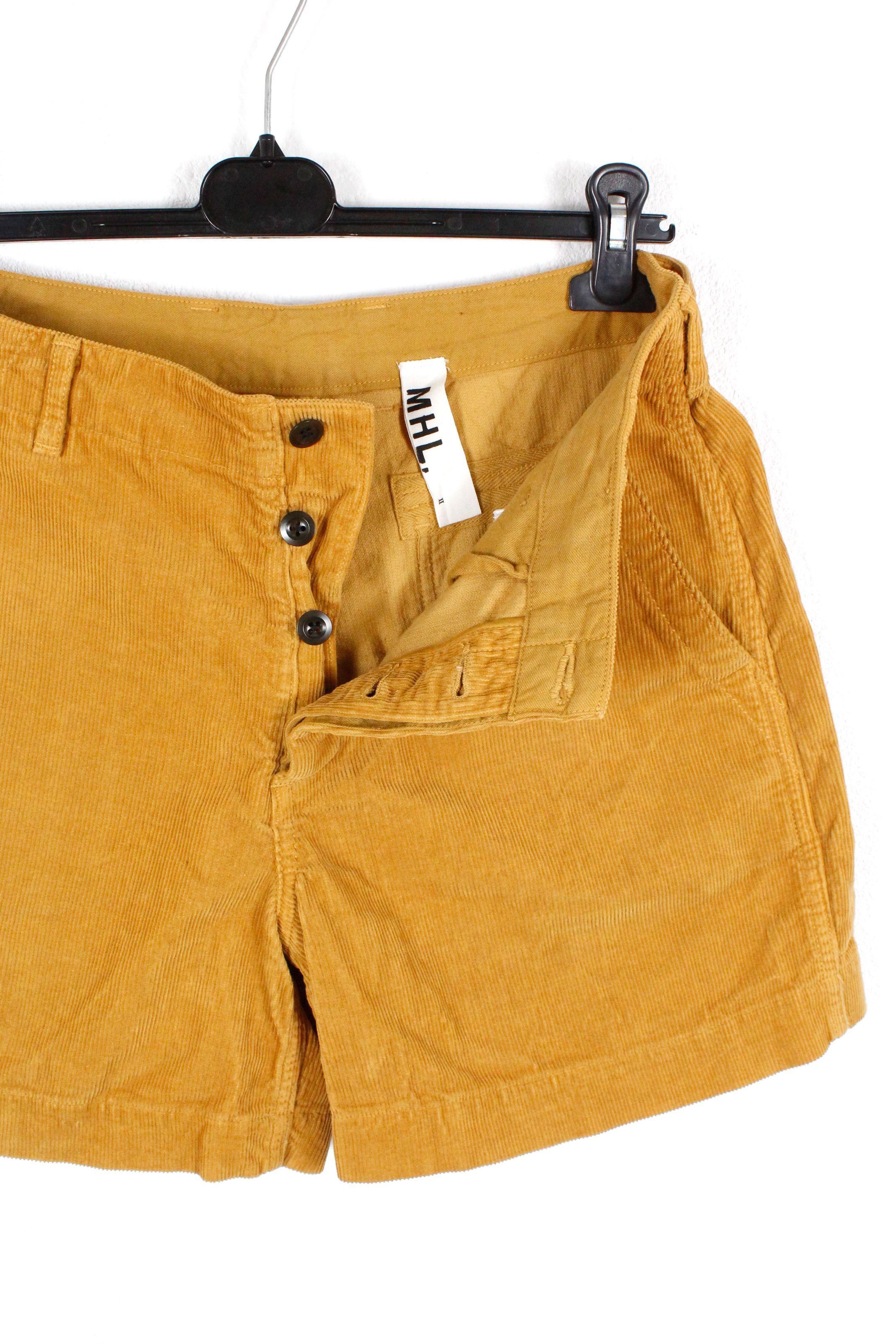 Margaret Howell Womens MHL Margaret Howell Japan Brown Corduroy Shorts Size 28" / US 6 / IT 42 - 3 Thumbnail