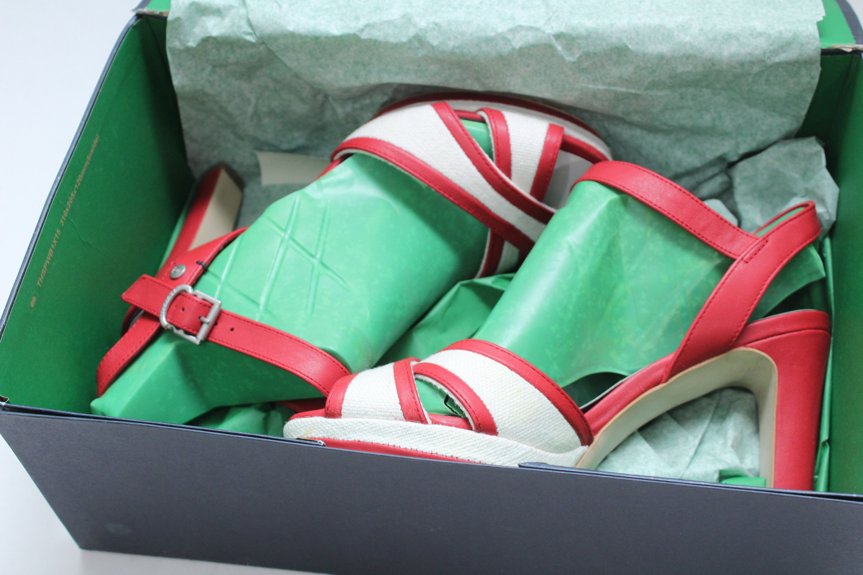 Tommy Hilfiger Tommy Hilfiger Sandals Hells Size 38 Authentic Vintage Size US 8 / IT 38 - 5 Thumbnail