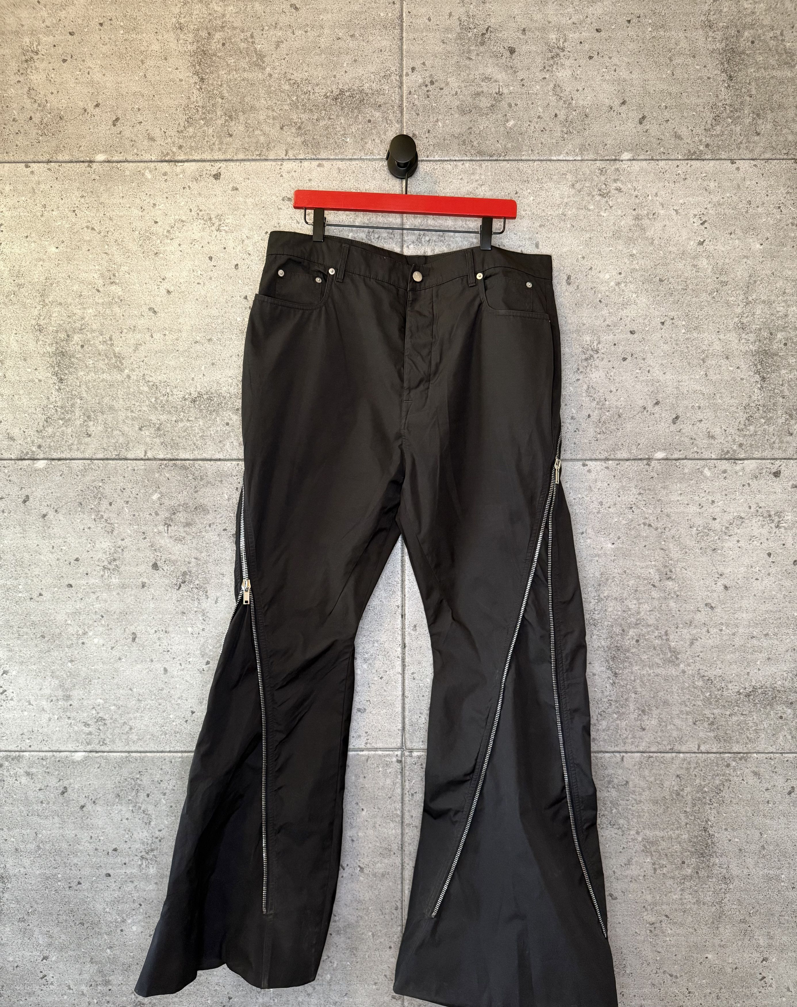 Rick Owens × Rick Owens Drkshdw Rick Owens Bolan Banana Cut Zip