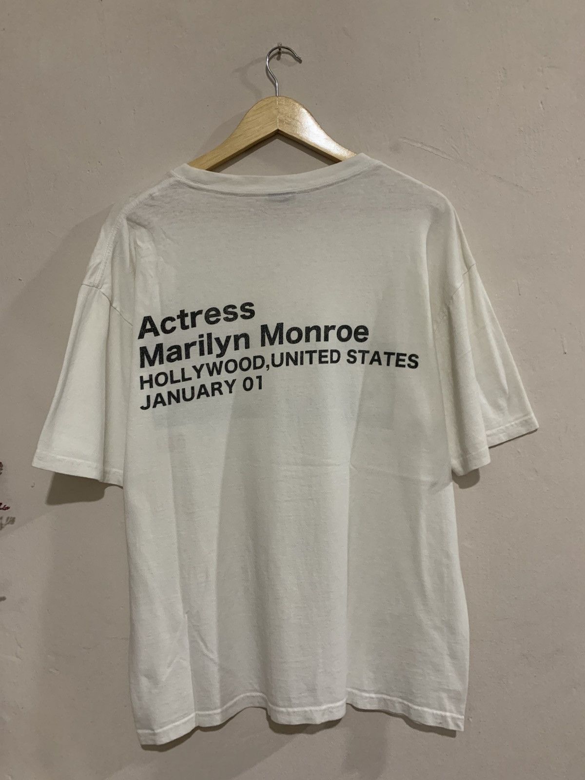 Band Tees Vintage Marilyn Monroe Box Logo tees Size US L / EU 52-54 / 3 - 3 Thumbnail