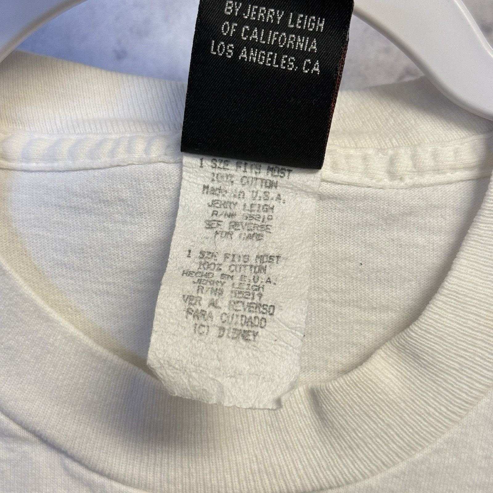 Mickey Unlimited Vintage 90s Mickey Mouse USA T Shirt White Mickey Unlimited Size US L / EU 52-54 / 3 - 14 Thumbnail