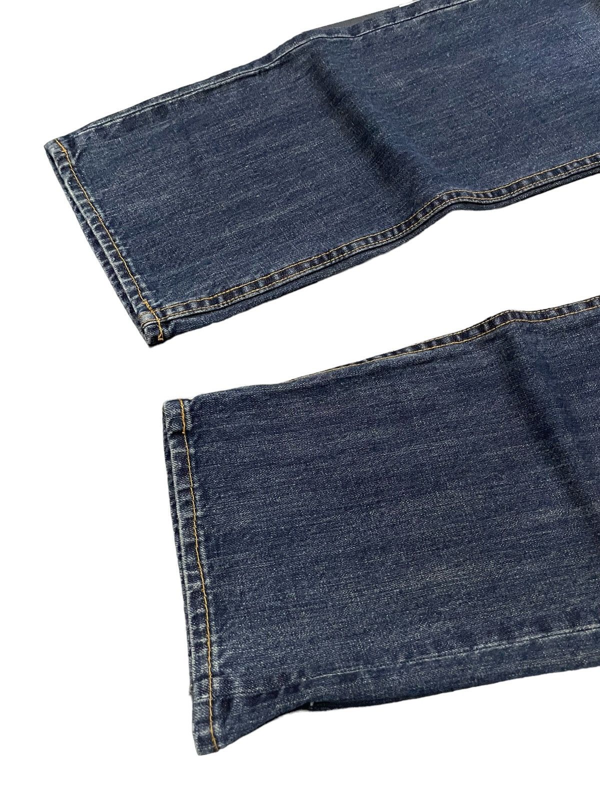 Red Monkey × Samurai Jeans Sukajan Yakuza Embroidered Traditional Japanese Tattoo Jeans Size US 30 / EU 46 - 12 Thumbnail