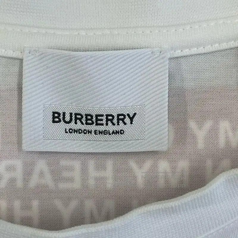 Burberry Burberry White Cotton Women's T-shirt. Size XXS / US 00 / IT 34 - 3 Thumbnail