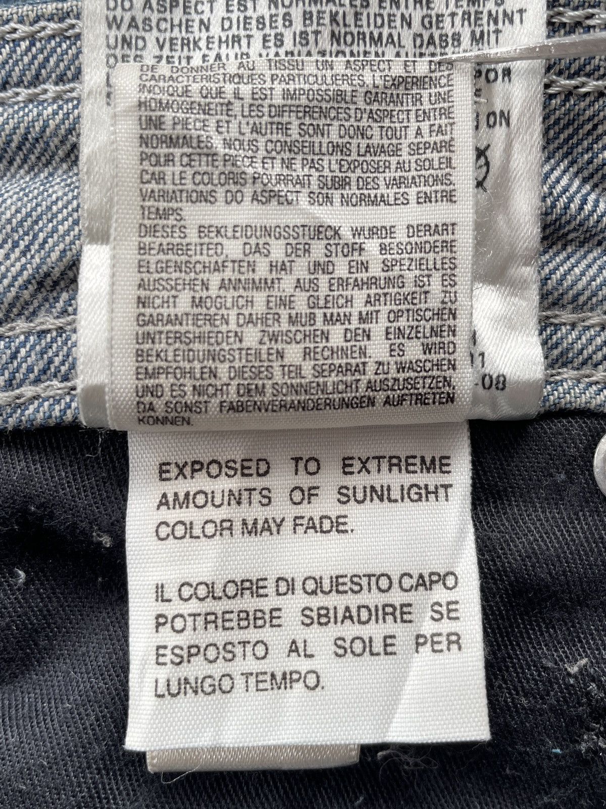 Diesel Diesel Slammer Stud Denim (P108) Size US 34 / EU 50 - 21 Thumbnail