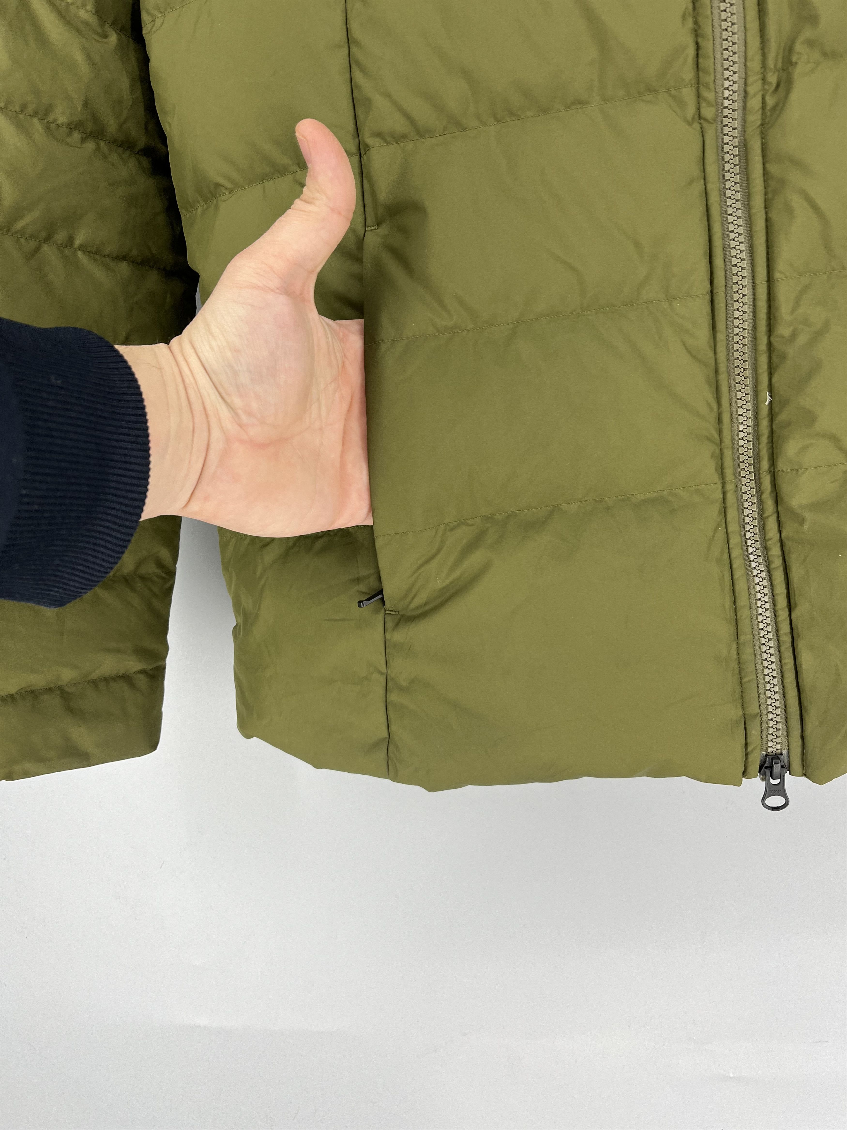 Nike Nike Long Puffer Giubbotto Piumino Verde L Donna Women Size US L / EU 52-54 / 3 - 6 Thumbnail