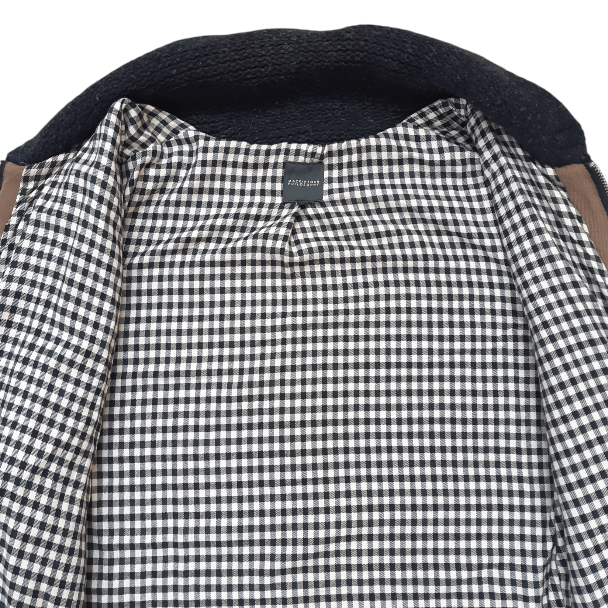 Japanese Brand × Mackintosh Mackintosh Philosophy Wool Full Zip Cardigan Sweater Unisex Size US S / EU 44-46 / 1 - 8 Thumbnail