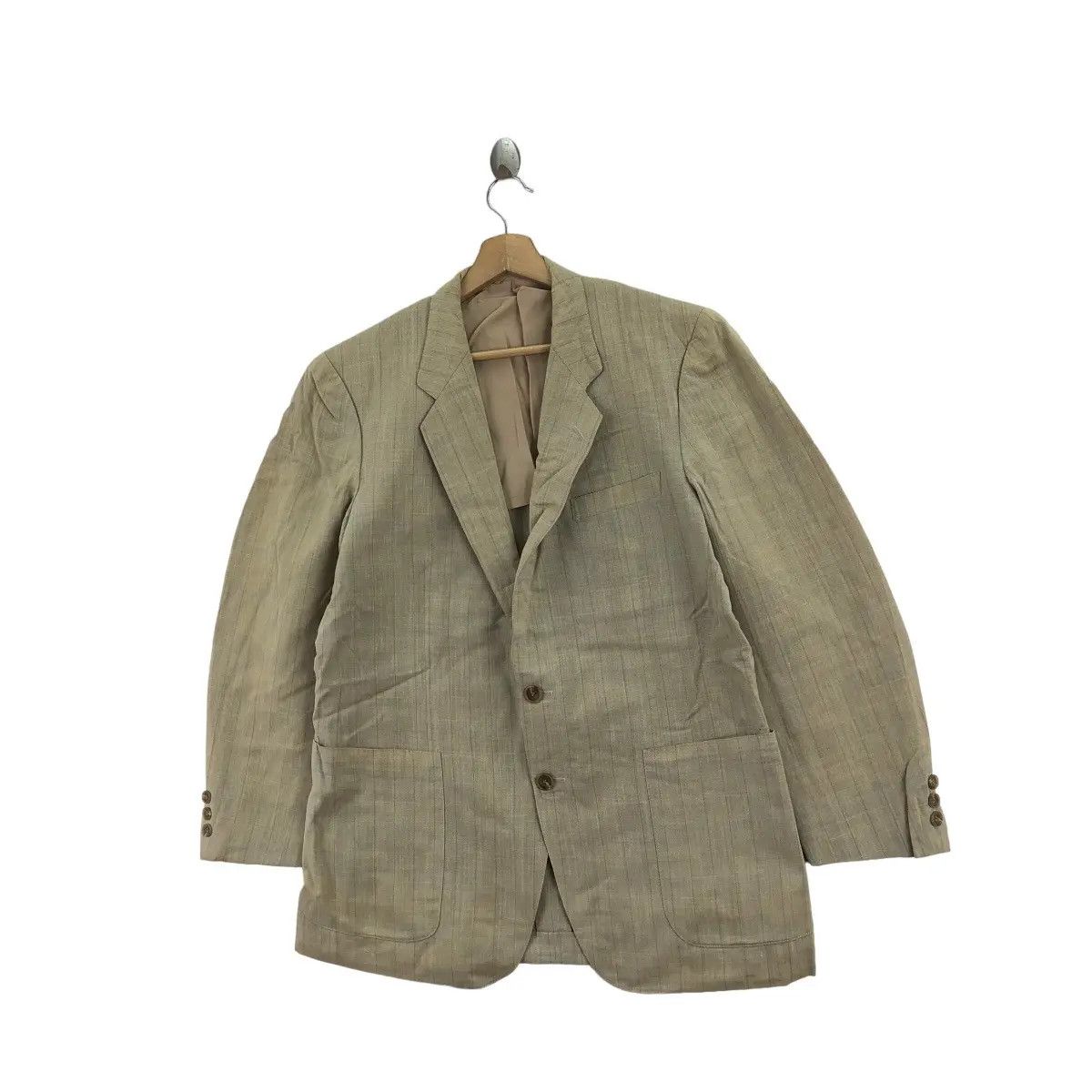 Pierre Cardin Vtg PIERRE CARDIN Samedi Dimanche Collection Blazer Paris 3 Size 42R - 6 Thumbnail
