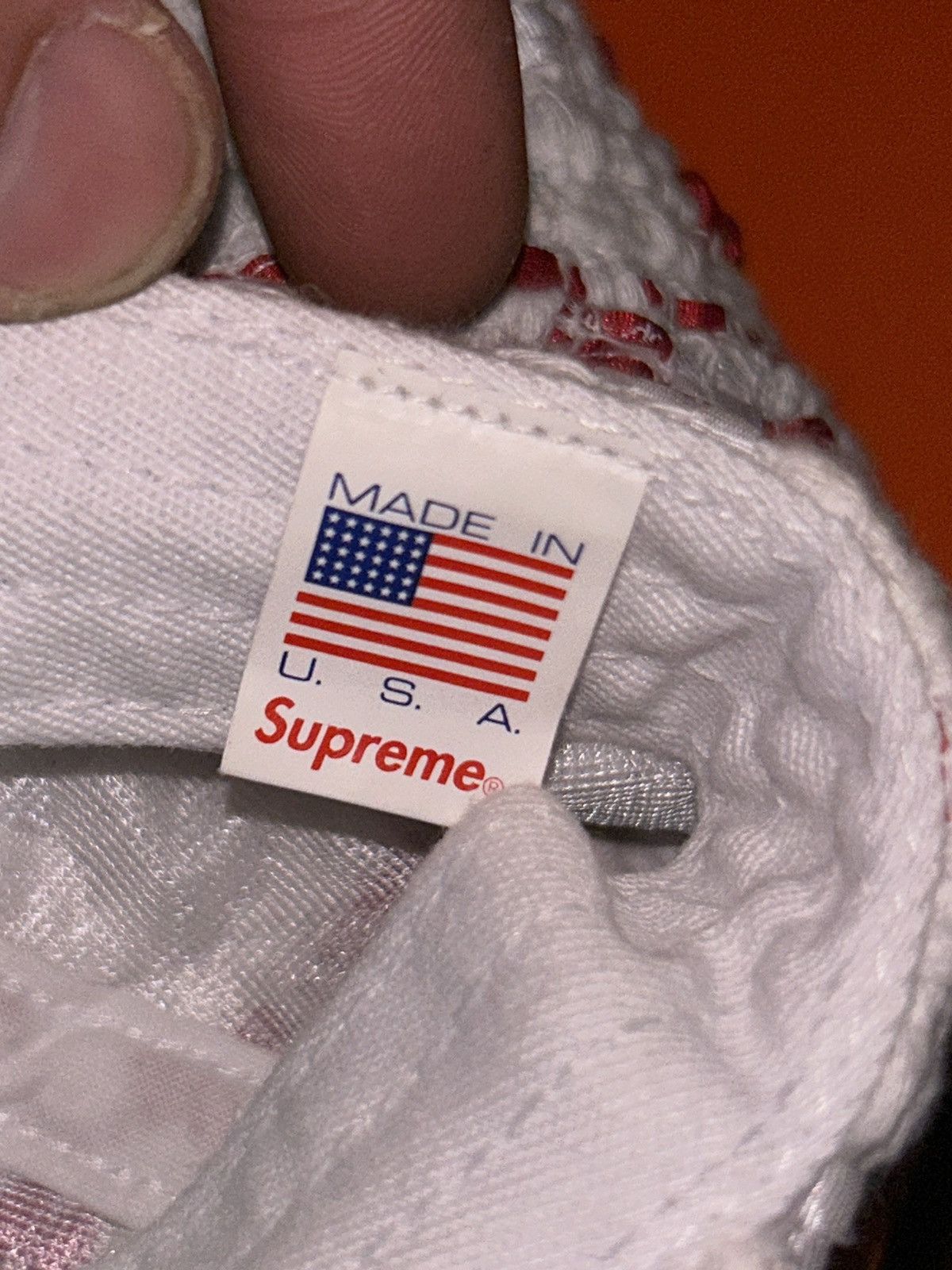 Supreme Supreme Ribbon Boucle Camp Cap White SS20 NEW Size ONE SIZE - 5 Thumbnail