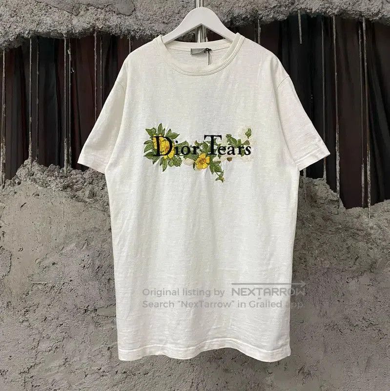 Other Dior Summer White Cotton Short Sleeve T-shirt . Size US S / EU 44-46 / 1 - 1 Thumbnail