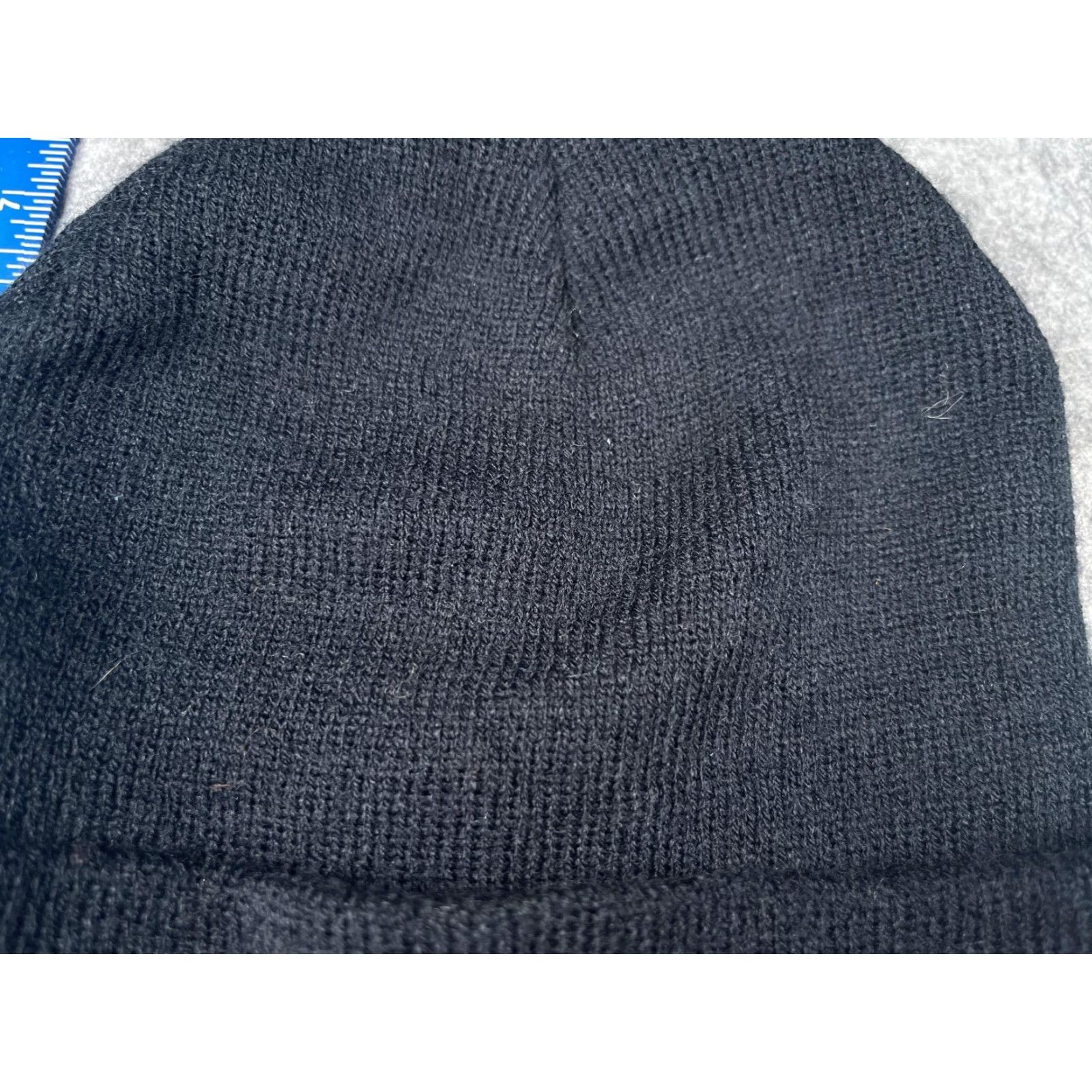 OAMC AMC Hat Beanie Mens One Size Black Knit Team TAMKO Logo Workwear Winter Stretch Size ONE SIZE - 3 Thumbnail