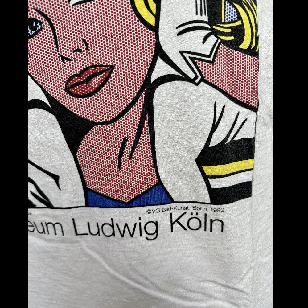 Other VINTAGE 1992 te NEUES ROY LICHTENSTEIN M-MAYBE POP ART TEE Size US XL / EU 56 / 4 - 5 Thumbnail