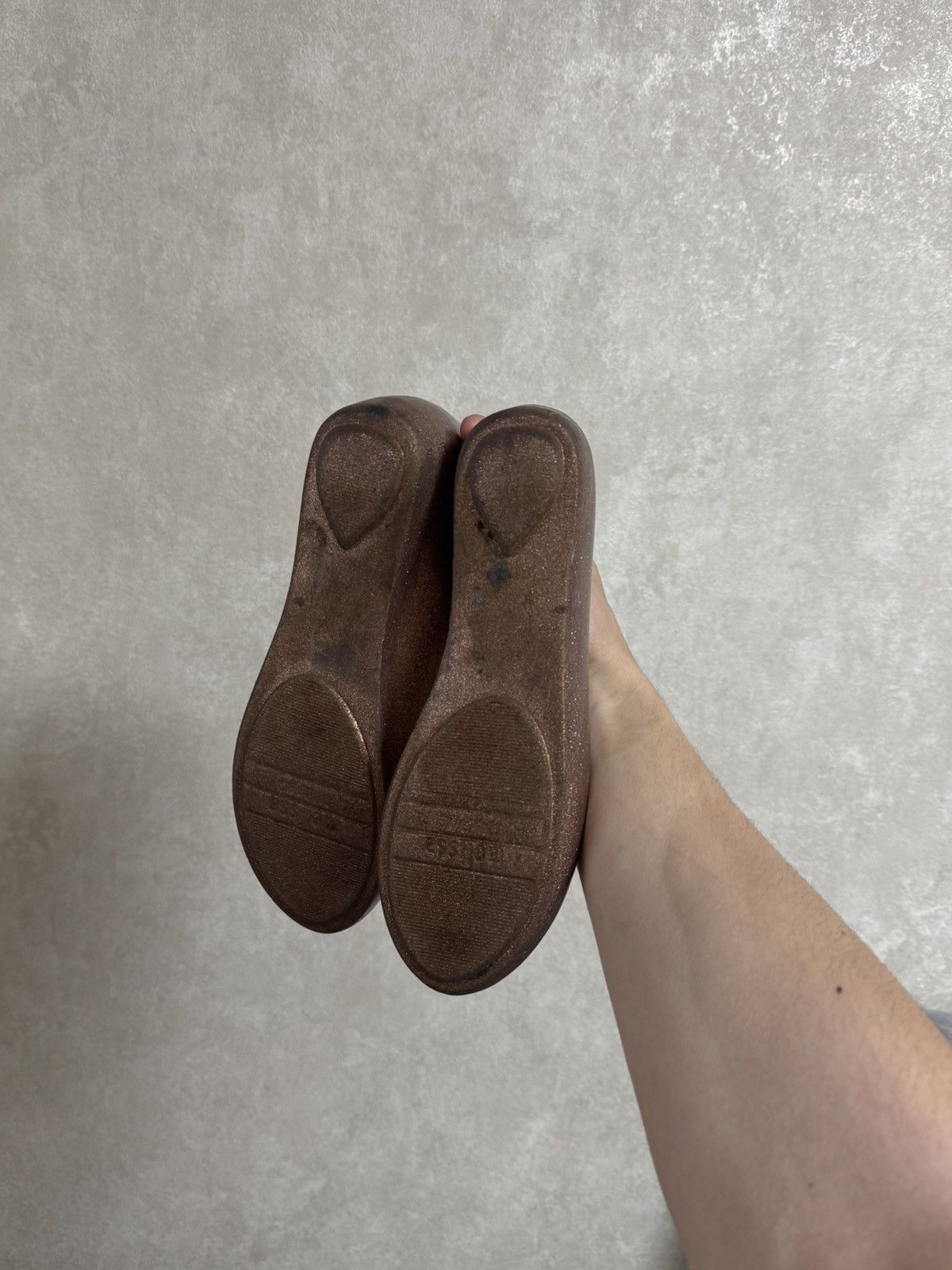 Vivienne Westwood Vintage Vivienne Westwood Melissa Rose Glitter Shoes Slip-On Size US 7 / IT 37 - 5 Thumbnail