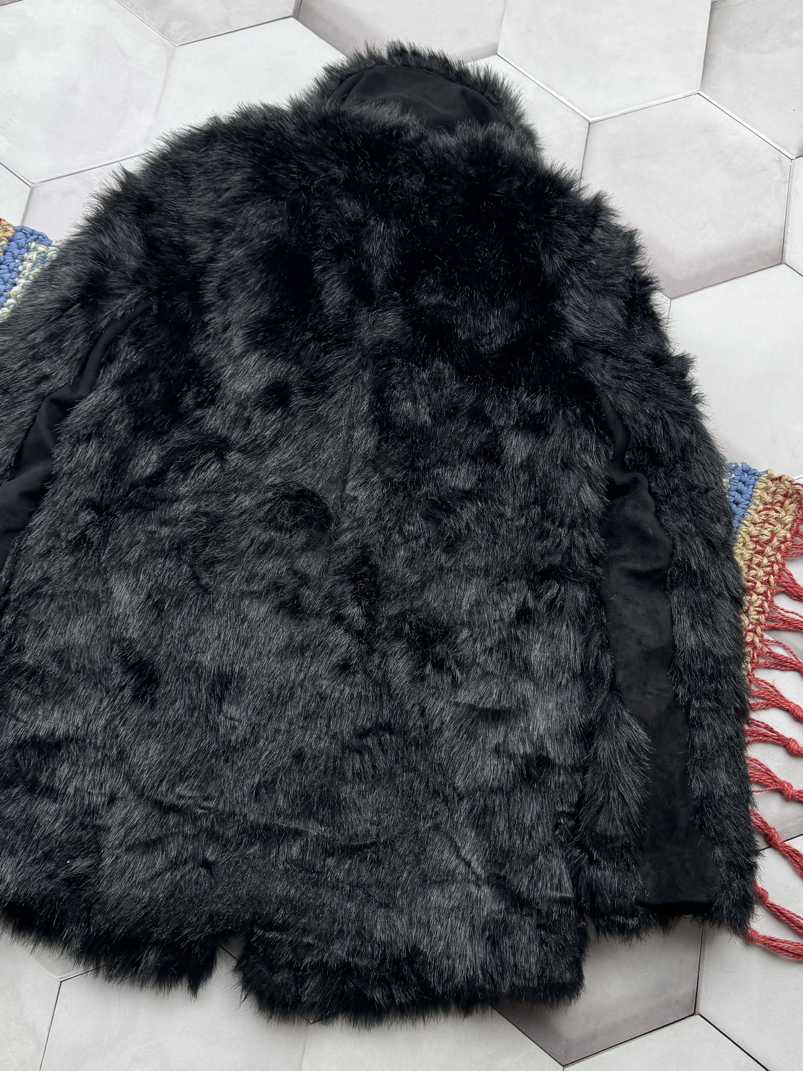 Japanese Brand Vintage Faux Fur Coat (E4) Size S / US 4 / IT 40 - 7 Thumbnail