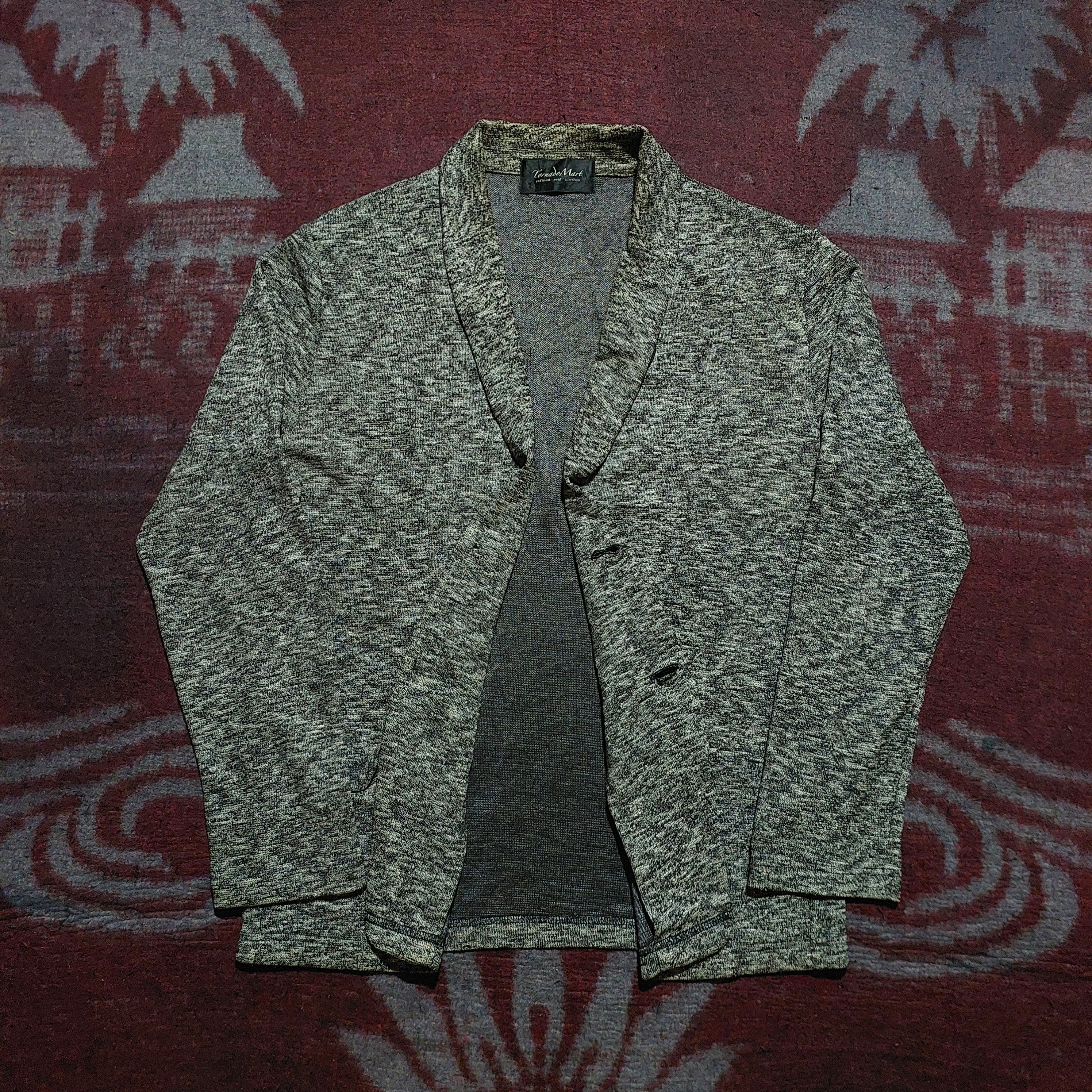 Tornado Mart Tornado Mart knitwear sweat blazer Size US L / EU 52-54 / 3 - 6 Thumbnail