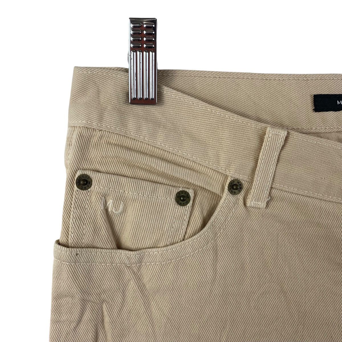 Designer × Marc Jacobs MARC JACOBS Beige colour jeans Size US 31 - 6 Thumbnail