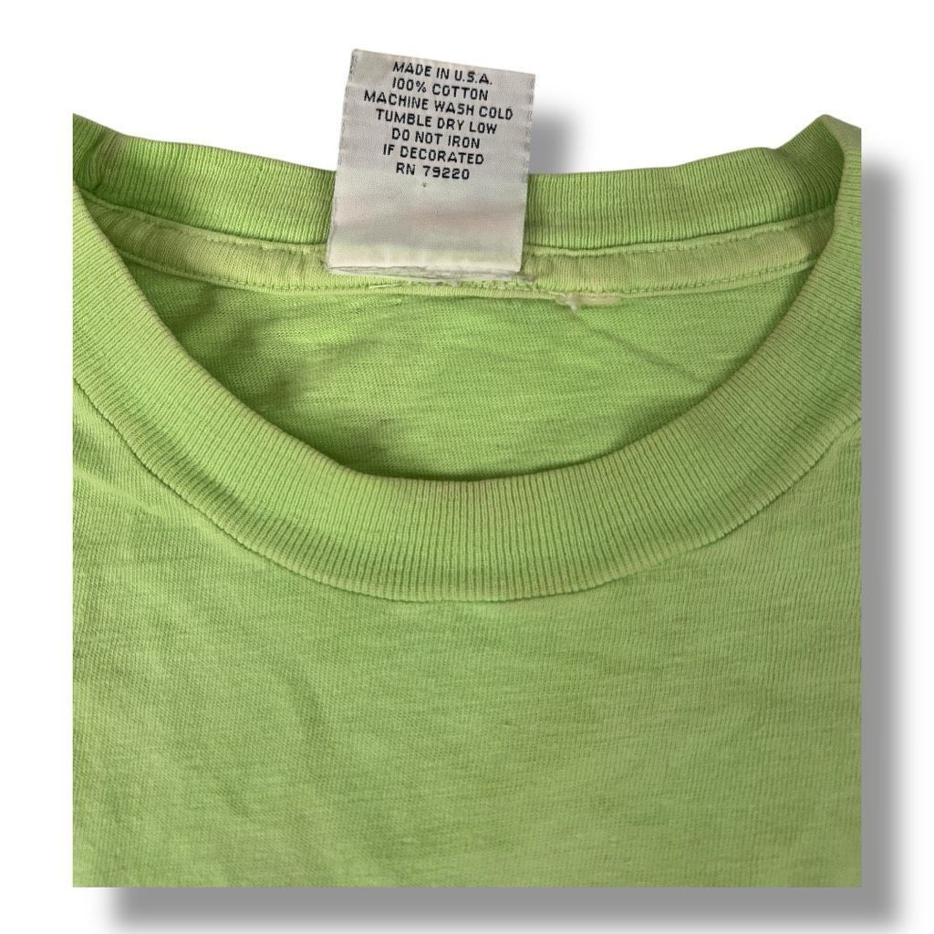 Other Vintage AWOL Green Single Stitch T-Shirt One Size Extra Larg Size US XL / EU 56 / 4 - 5 Thumbnail