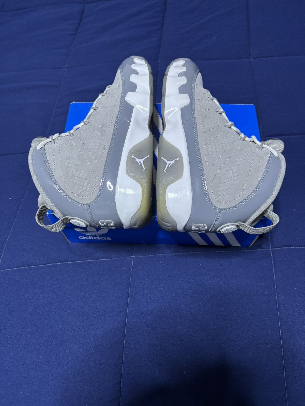 Jordan Brand Air Jordan 9 Retro 2025 Cool Grey Size 10 Size US 10 / EU 43 - 3 Thumbnail