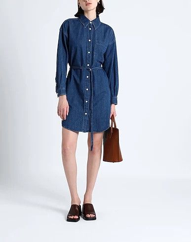 Arket Denim Shirt Dress Size XS / US 0-2 / IT 36-38 - 6 Thumbnail