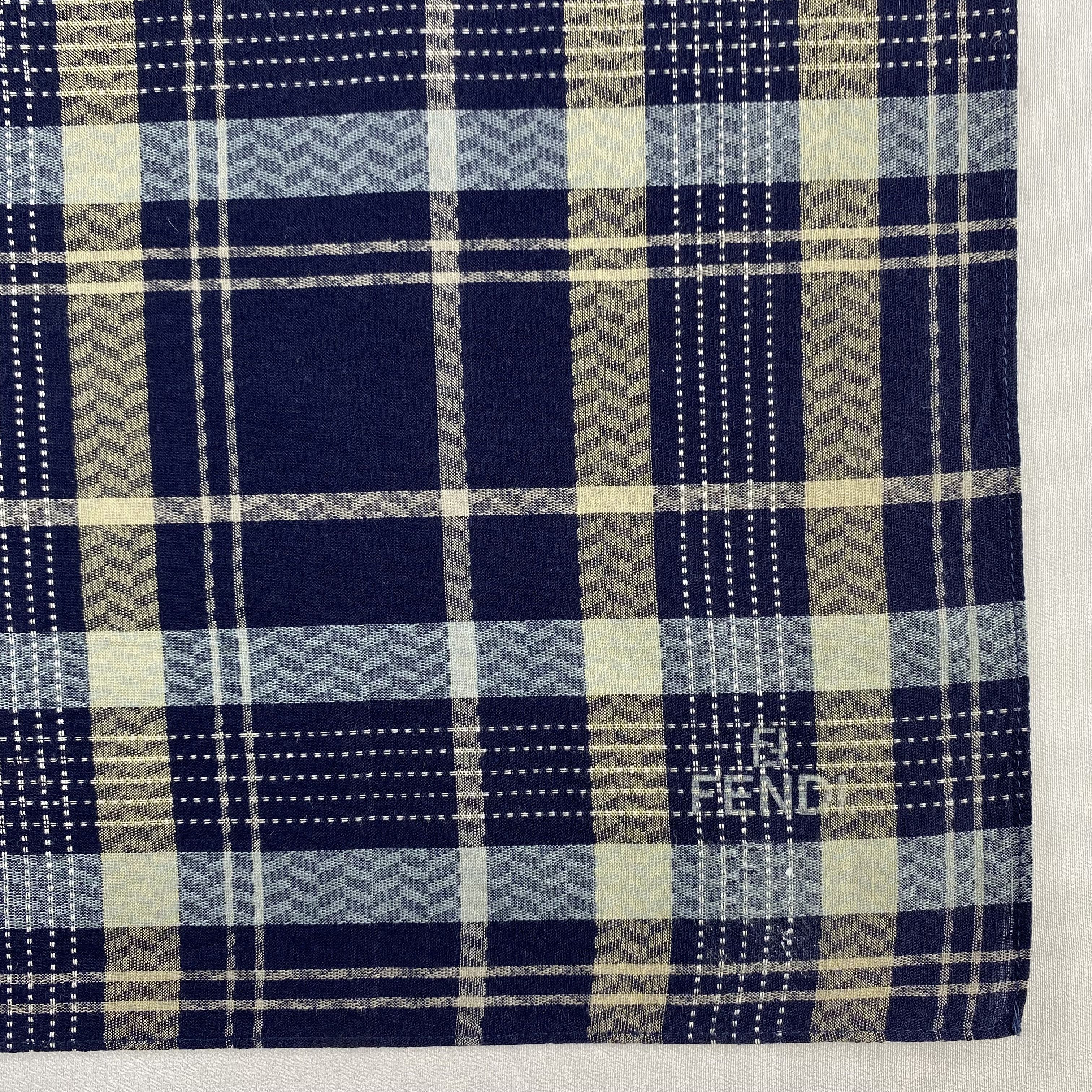 Vintage Fendi Handkerchief / Neckerchief / Bandana-P1426 Size ONE SIZE - 3 Thumbnail
