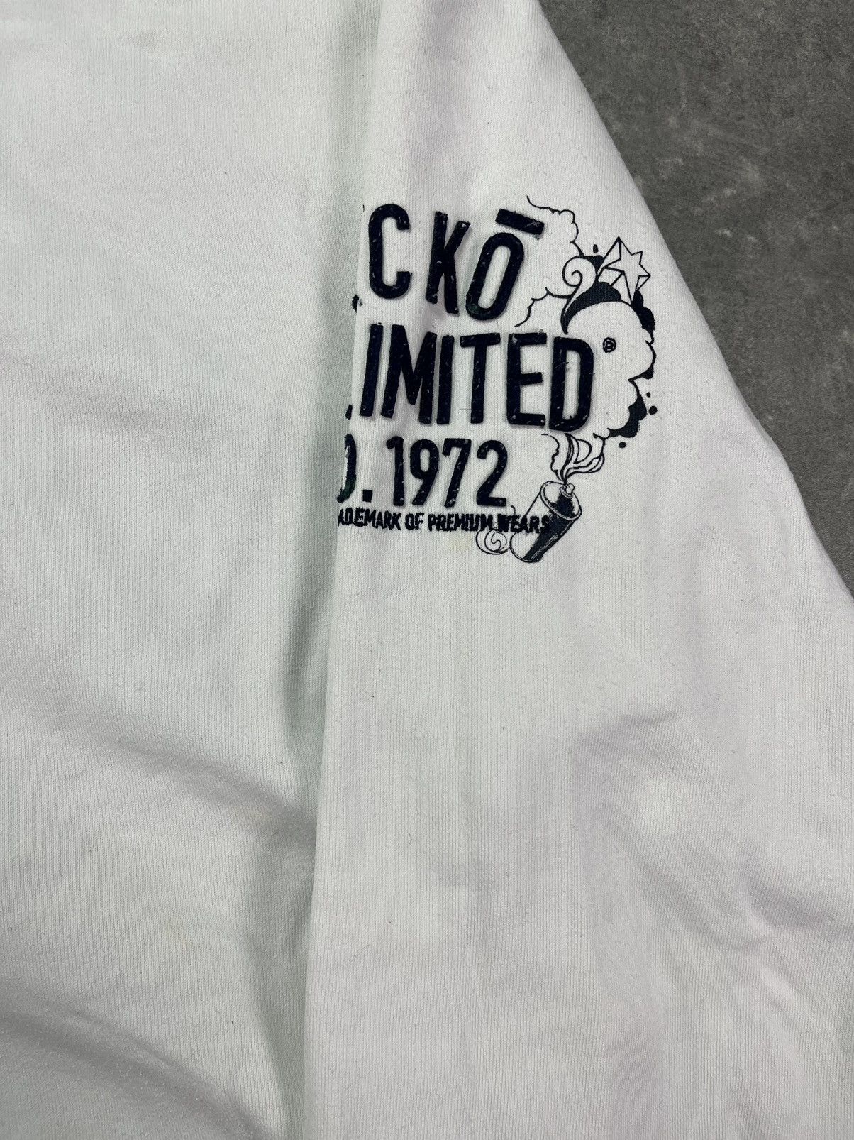 Ecko Unltd. Ecko Unltd. Mega Baggy Printed Zip Hoodie 3XL Rare Size US XXL / EU 58 / 5 - 7 Thumbnail