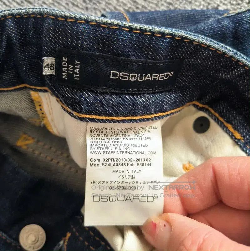 Dsquared2 DSQUARED2 Men's Casual Blue Denim Pants . Size US 32 / EU 48 - 3 Thumbnail