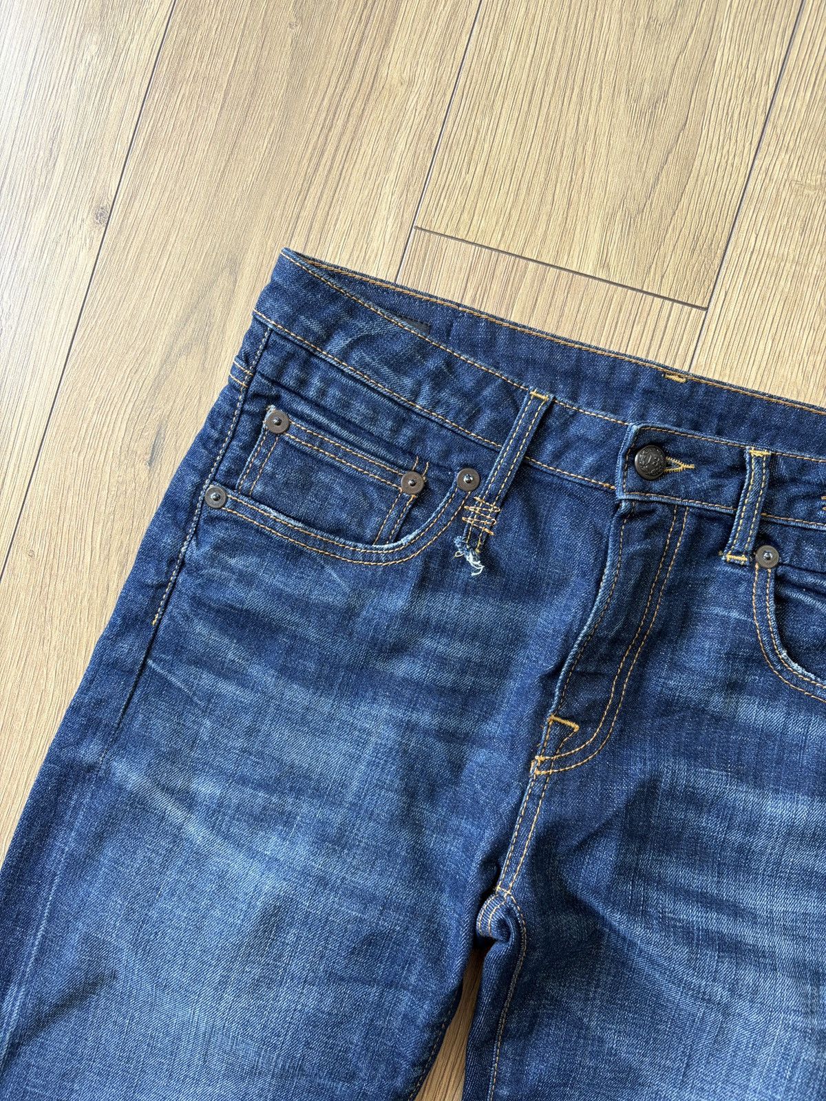 R13 R13 Boy Straight Howell Jeans Size 29" - 5 Thumbnail