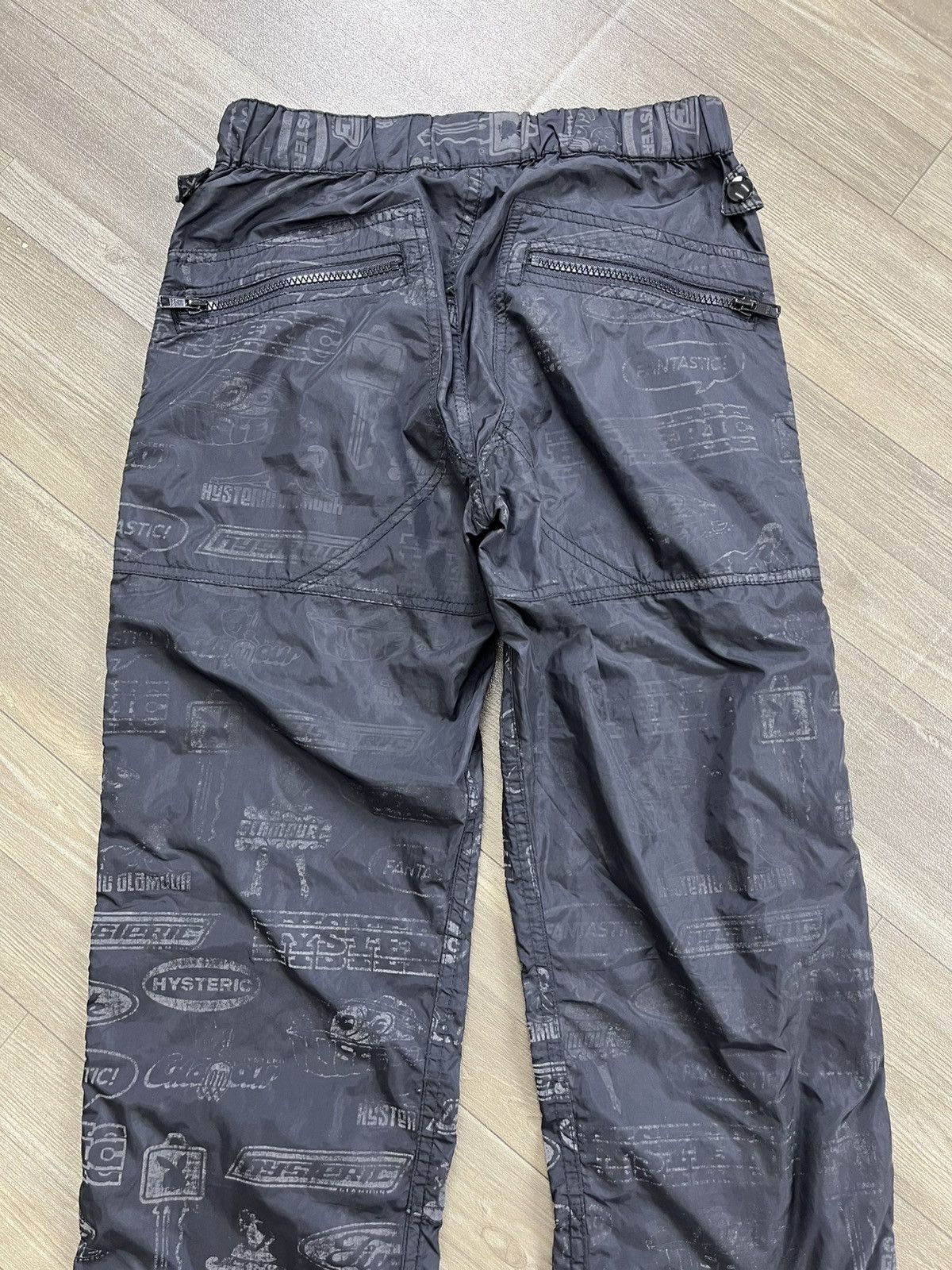 Hysteric Glamour Vintage 90’s Hysteric Glamour Fullprint Nylon Pants Size US 27 - 16 Thumbnail