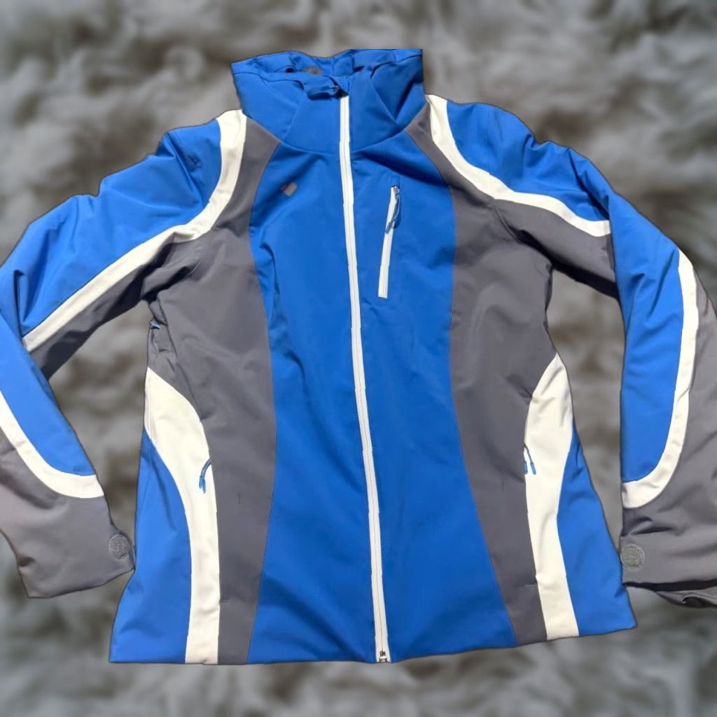 Obermeyer Obermeyer Ski Jacket Womens Size 8 Blue Insulated Regular Size M / US 6-8 / IT 42-44 - 1 Thumbnail