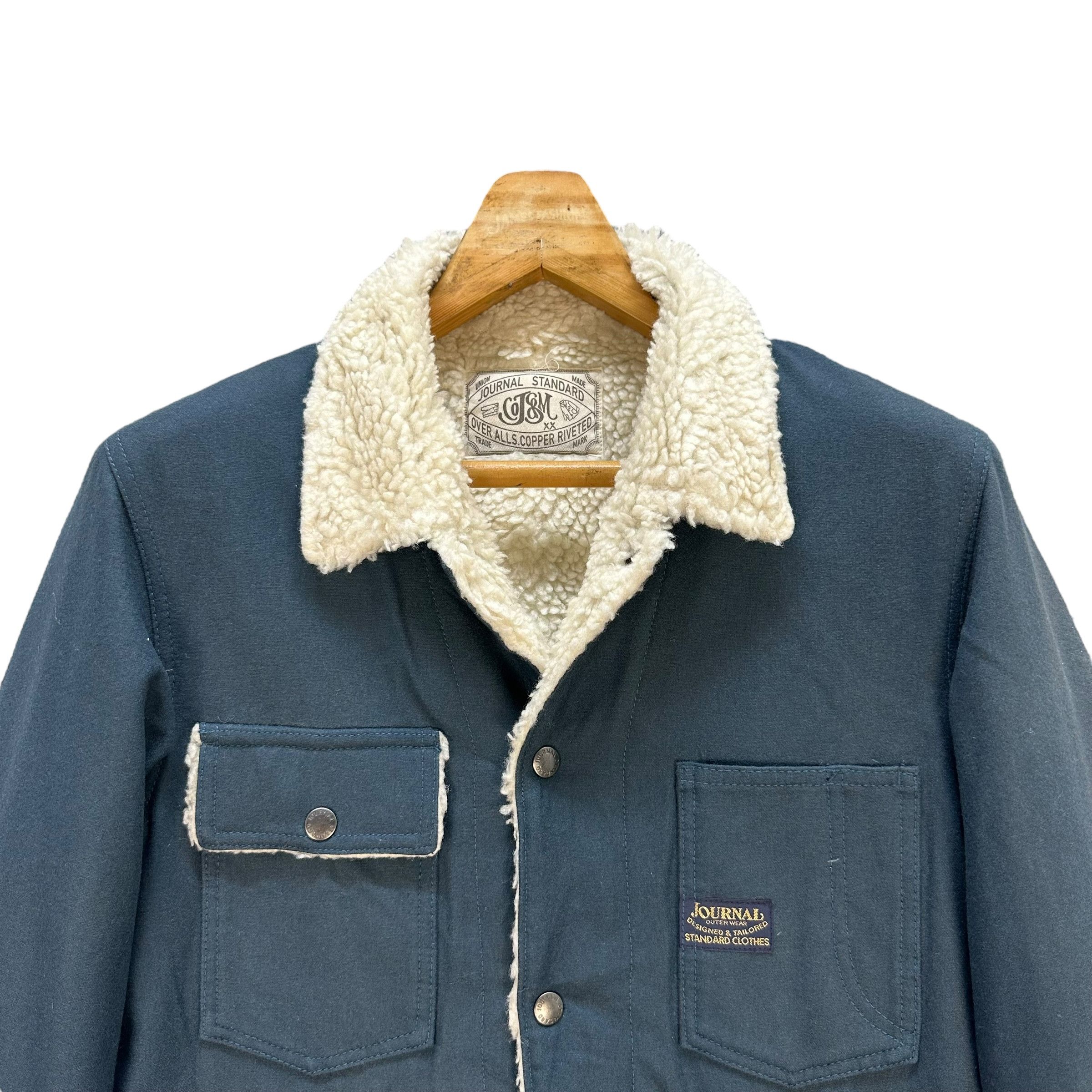 Journal Standard Journal Standard Four Pocket Sherpa Jacket #A28-0632 Size US M / EU 48-50 / 2 - 2 Thumbnail