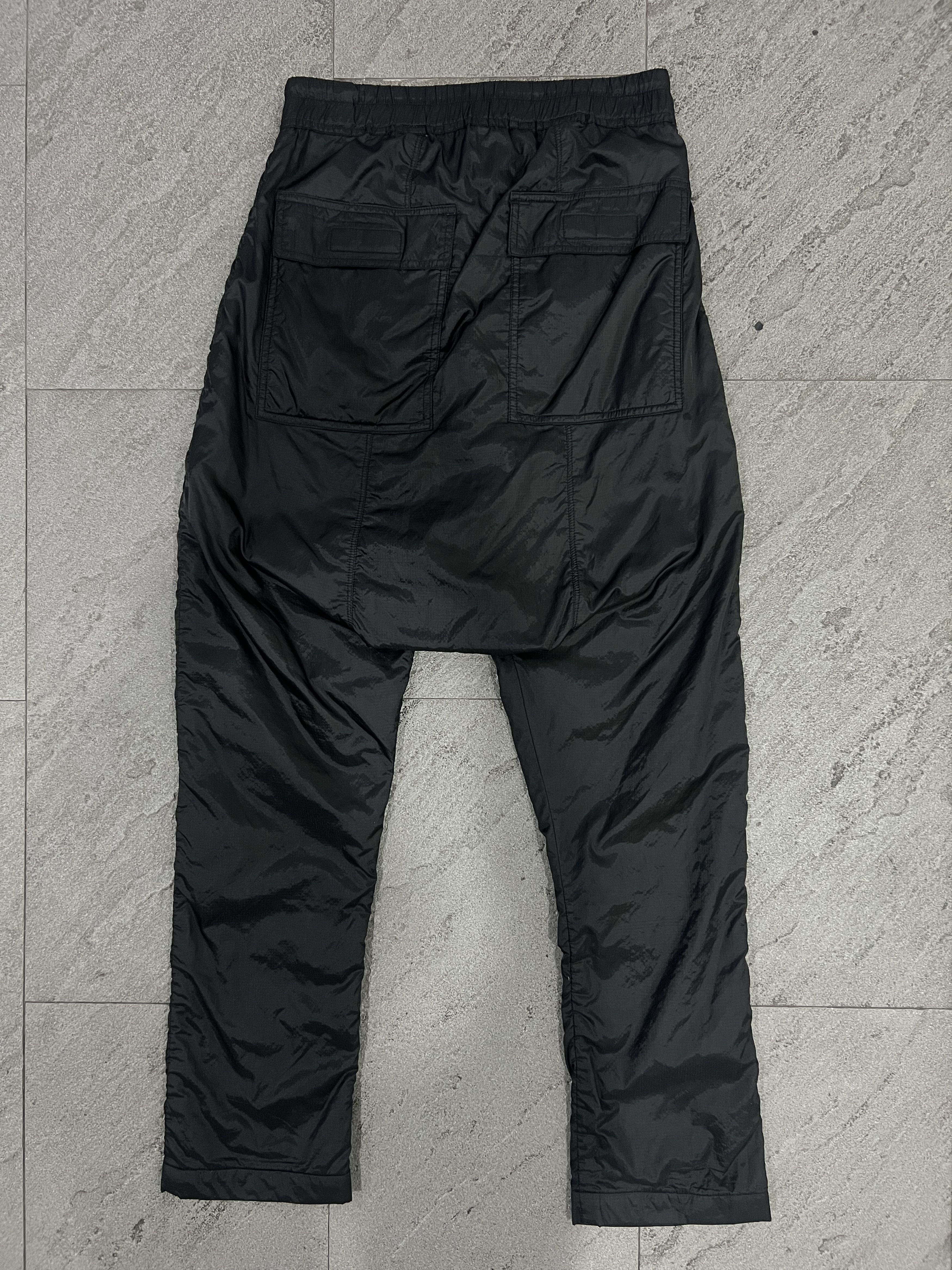 Rick Owens Drkshdw Rick Owens DRKSHDW Padded Drop Crotch Trousers Size US 30 / EU 46 - 2 Thumbnail