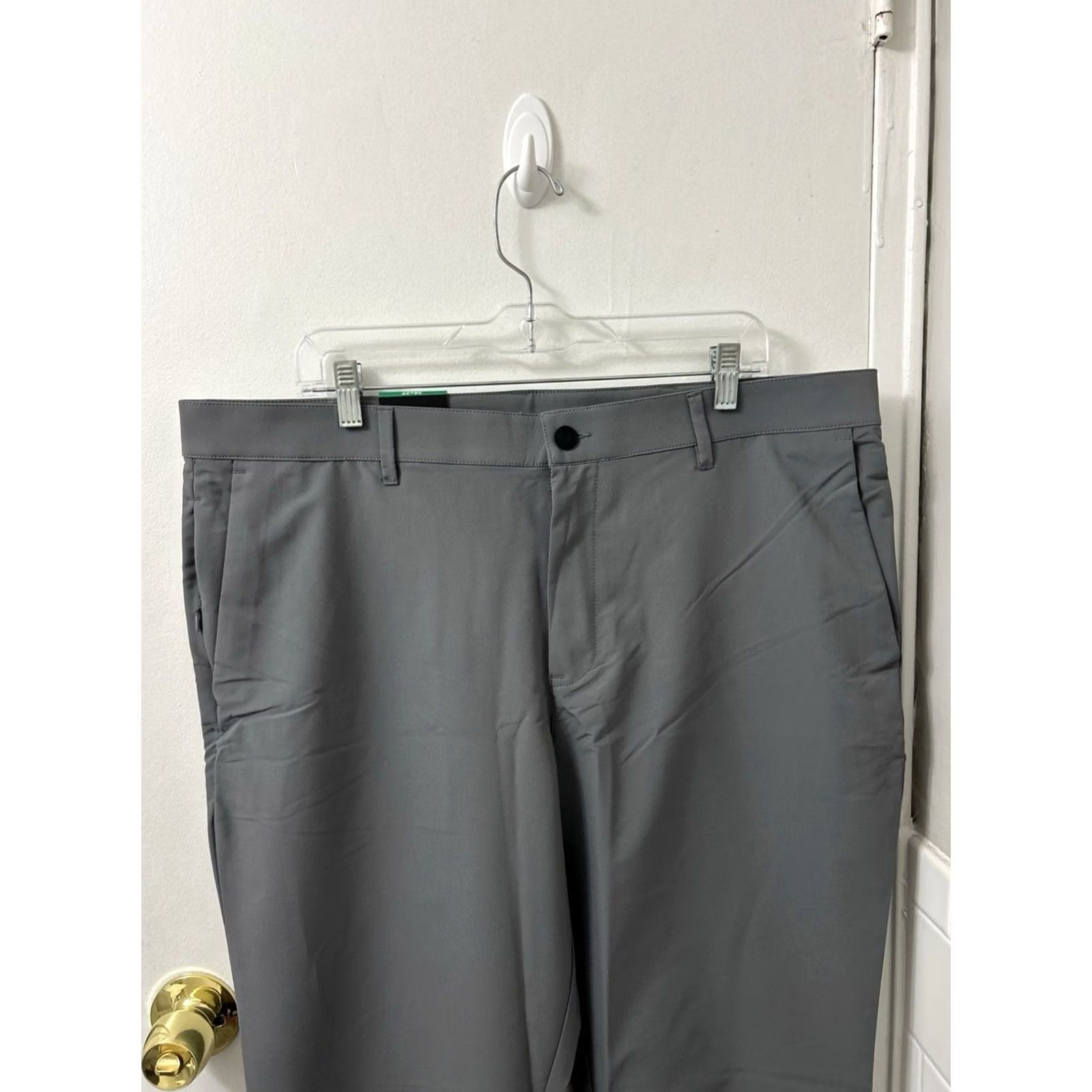 Banana Republic Banana Republic Pants Mens 38x29 Gray Flat Front Trousers Pockets Classic Style Size US 38 / EU 54 - 2 Thumbnail